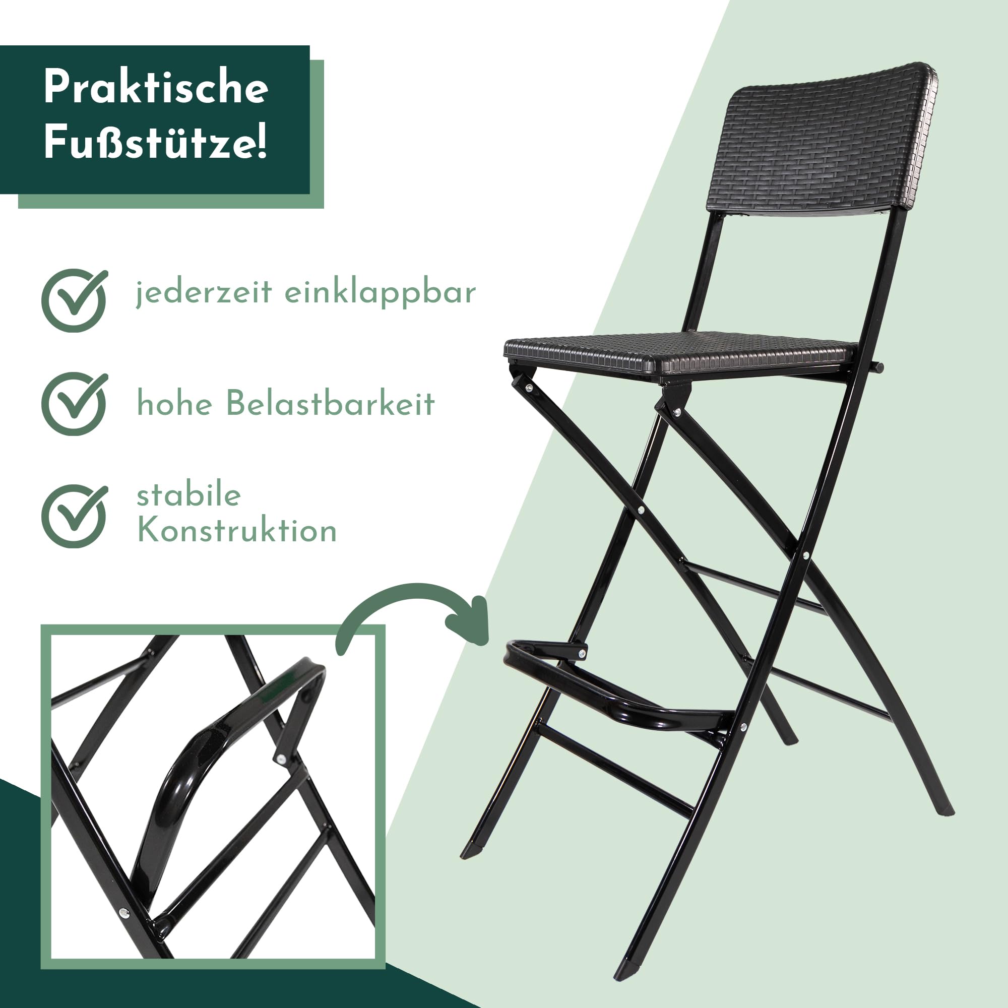 lemodo-barhocker-2er-set-klappbar-mit-lehne-und-rattanoptik image 4