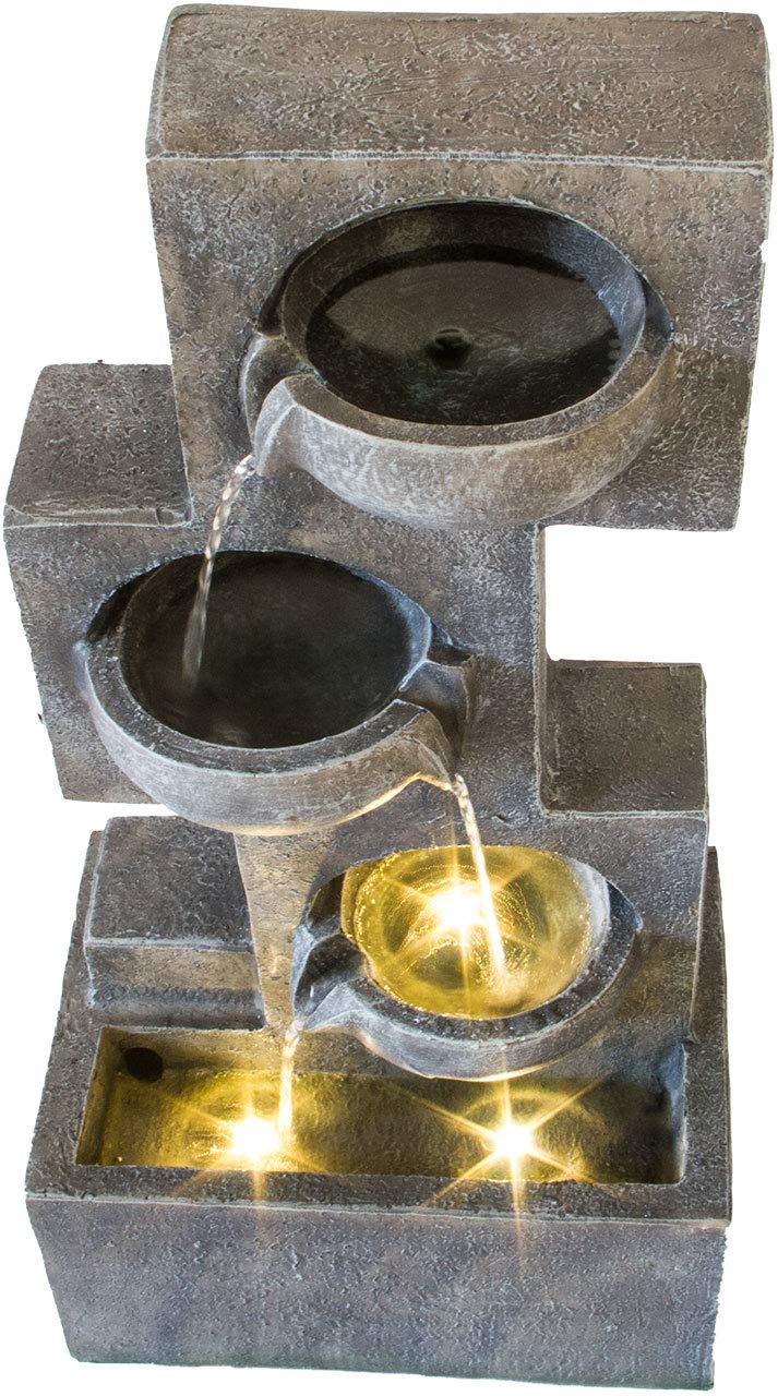 lemodo-nativ-zimmerbrunnen-eckig-mit-led-beleuchtung-und-pumpe image 5