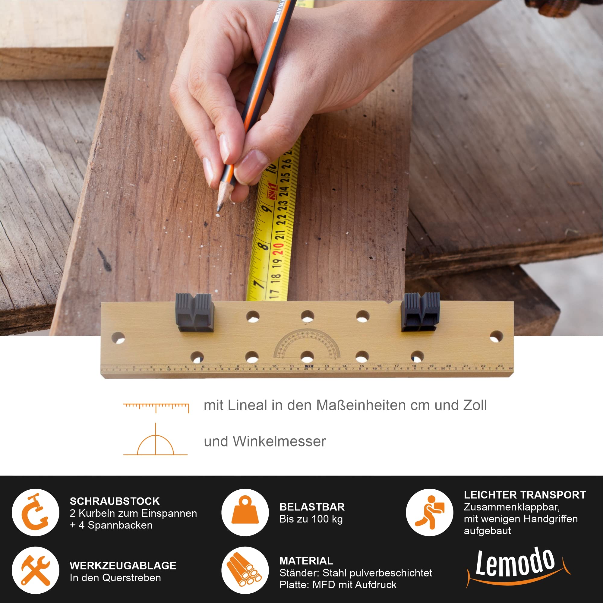lemodo-werkbank-klappbar-60-5x24x76-cm-bis-100-kg image 6