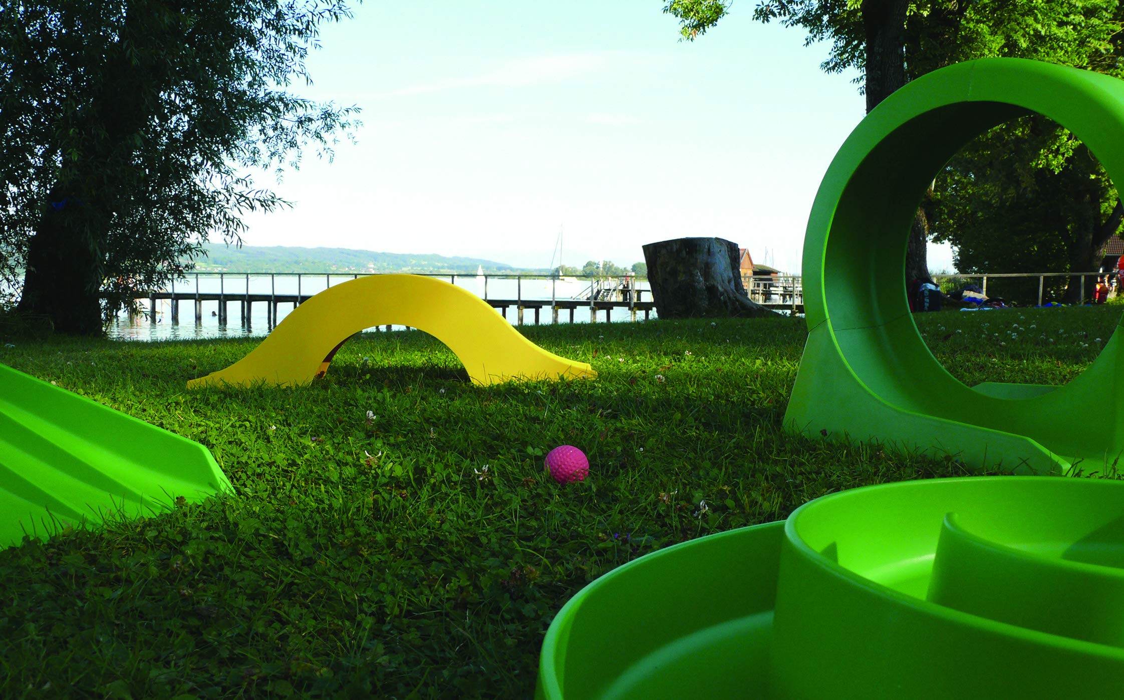 lemodo-minigolf-spielset-komplettset-13-hindernisse-mit-2-b-llen image 2