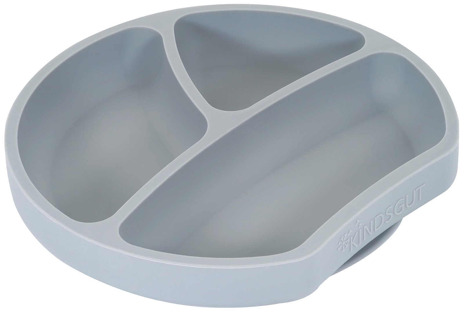 kindsgut-esslernteller-aus-silikon-mit-saugnapf-dunkelgrau-20-cm image 5