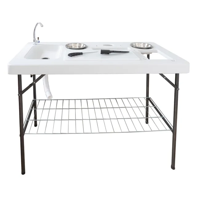 lemodo-klappbarer-filetiertisch-mit-sp-le-und-filetierbrett-outdoor image 1