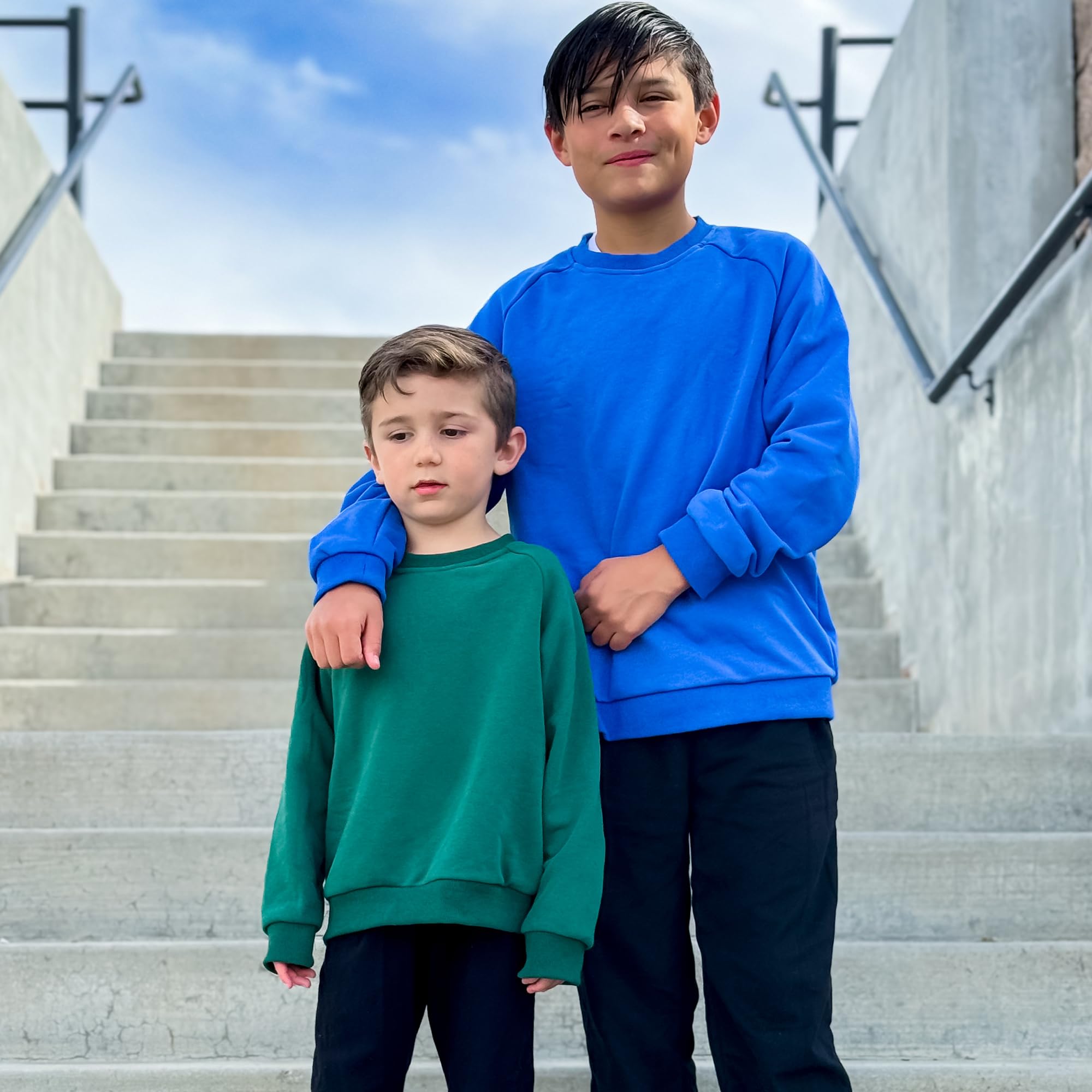 big-elephant-sweatshirt-jungen-rundhals-pullover-langarm-leicht-und-warm image 2