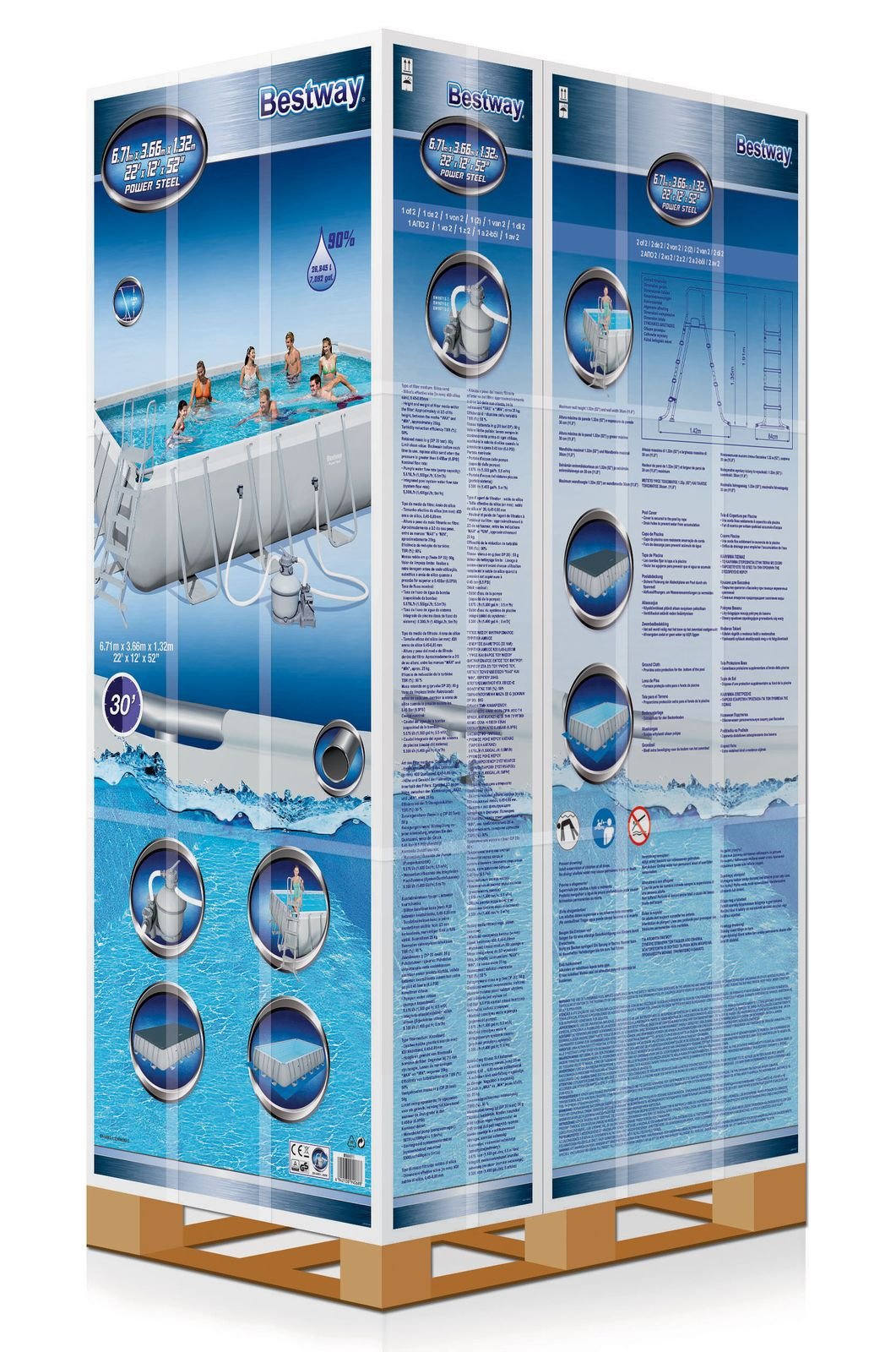 bestway-power-steel-stahlrahmenpool-set-rectangular-671x366x132-cm-26845-l-grau image 3