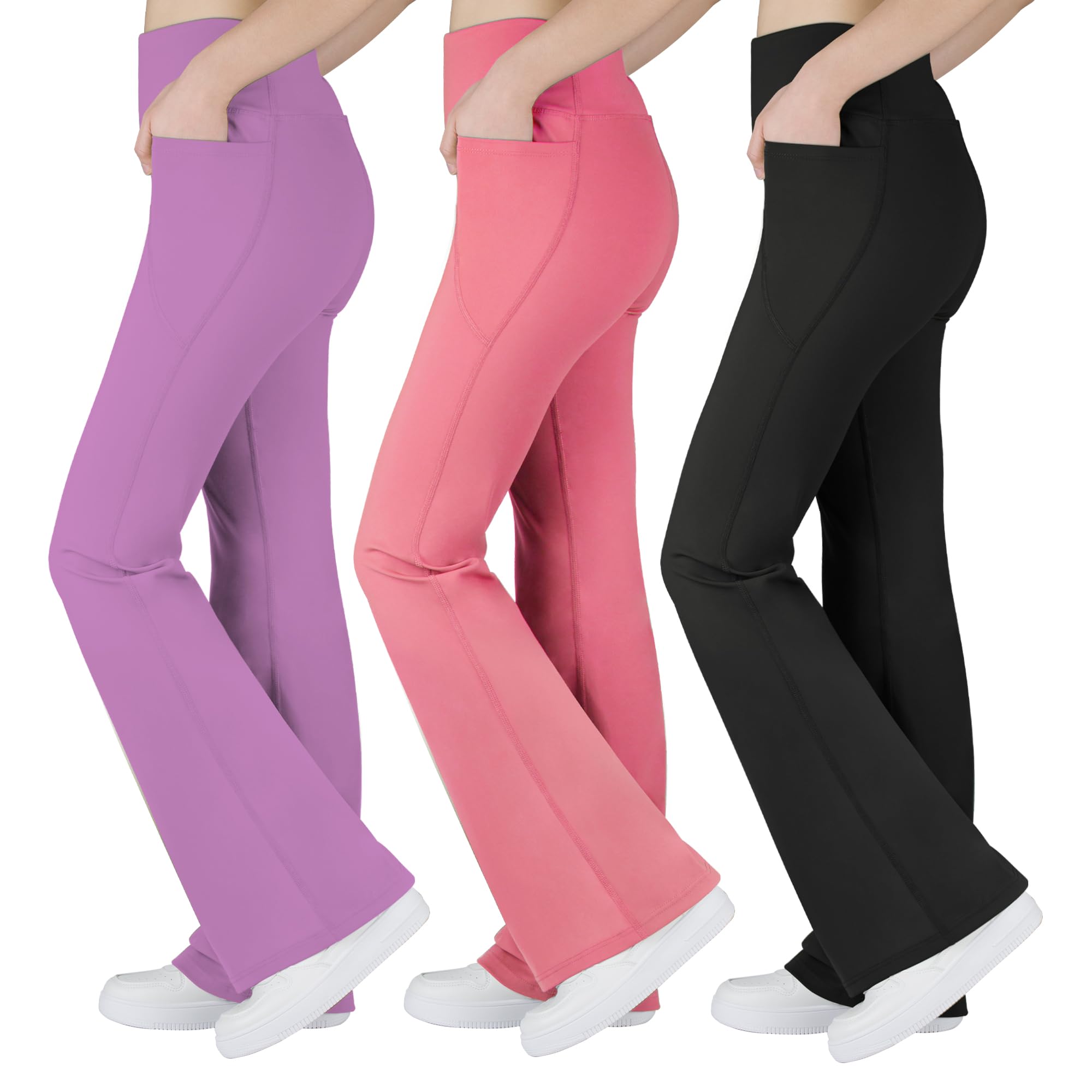 big-elephant-m-dchen-bootcut-leggings-mit-taschen-high-waist image 8
