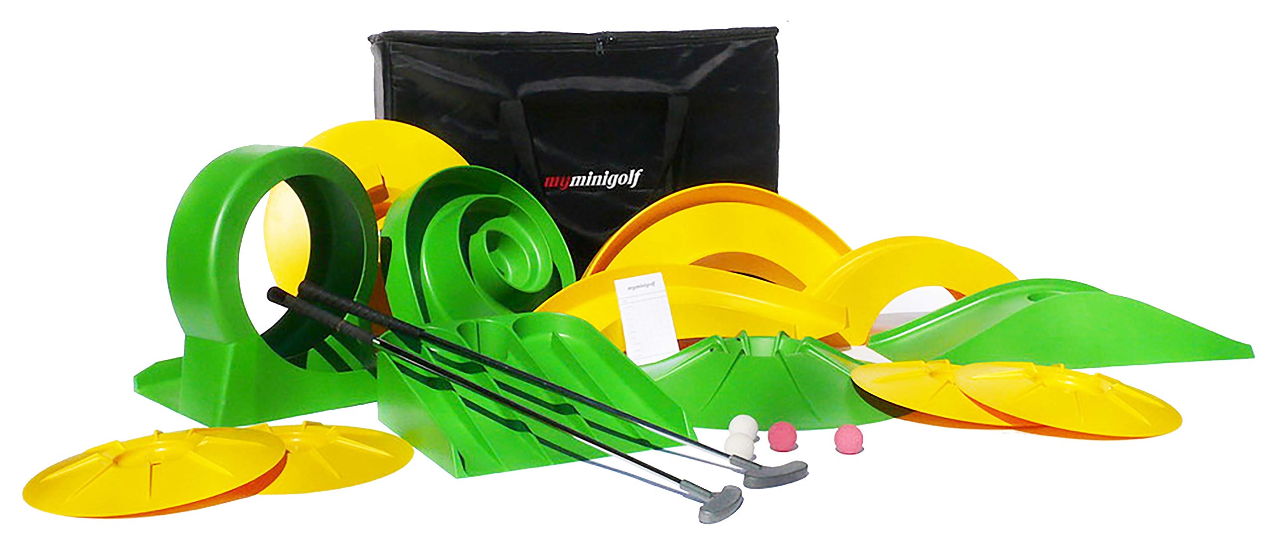lemodo-minigolf-spielset-komplettset-13-hindernisse-mit-2-b-llen image 6