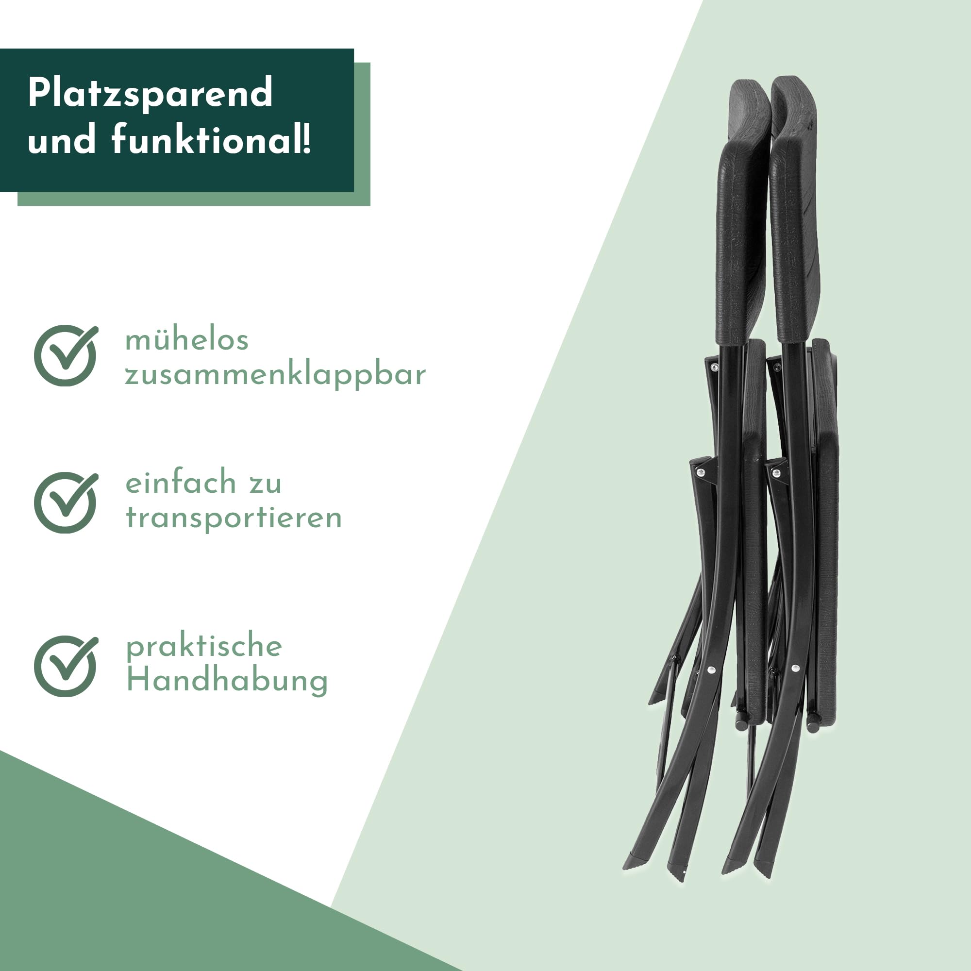 lemodo-klappstuhl-2er-set-gartenstuhl-schwarz-holz-optik image 4