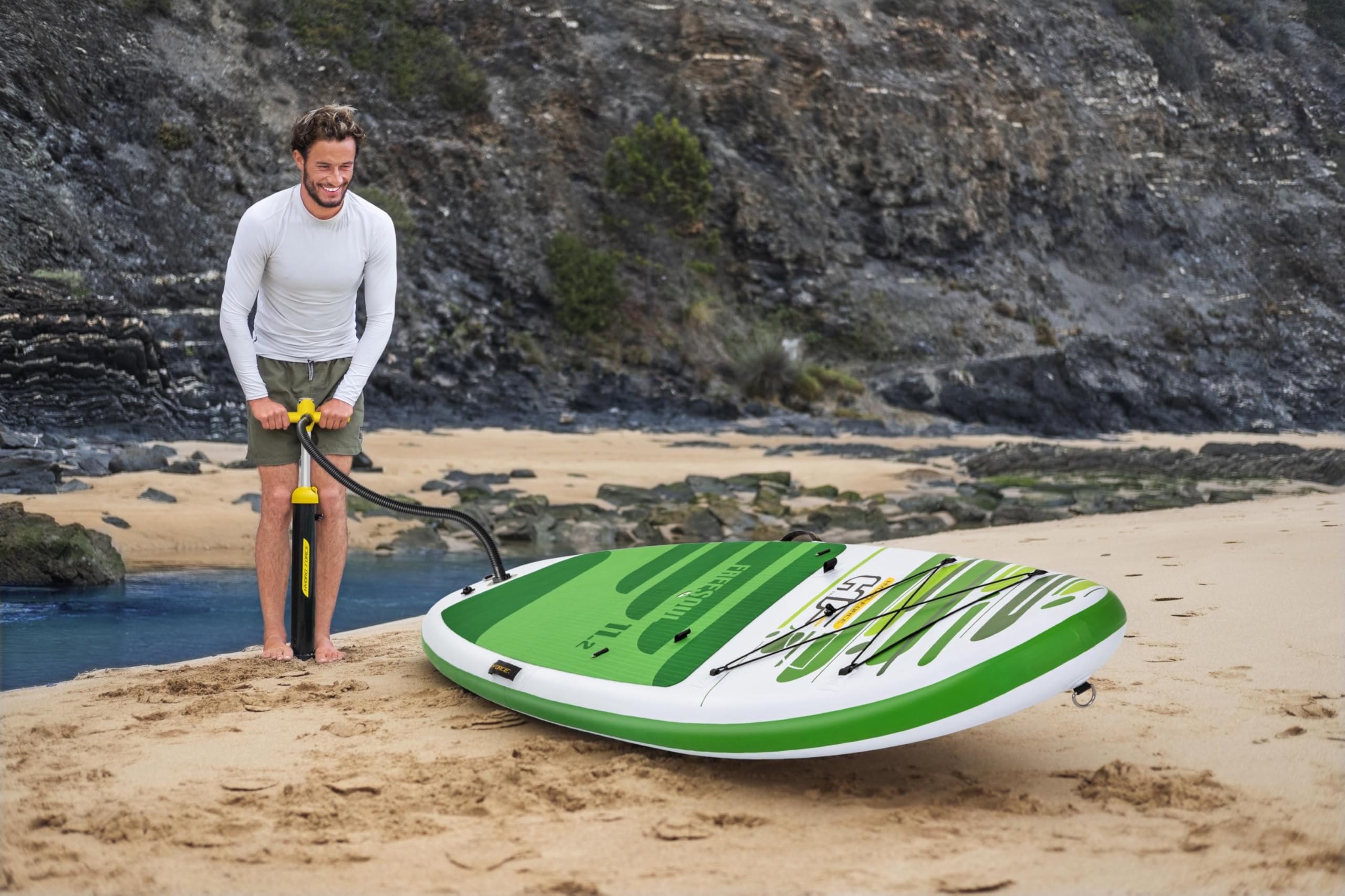 lemodo-hydro-force-freesoul-tech-convertible-sup-board-340-x-89-x-15-cm-mit-kaja image 6
