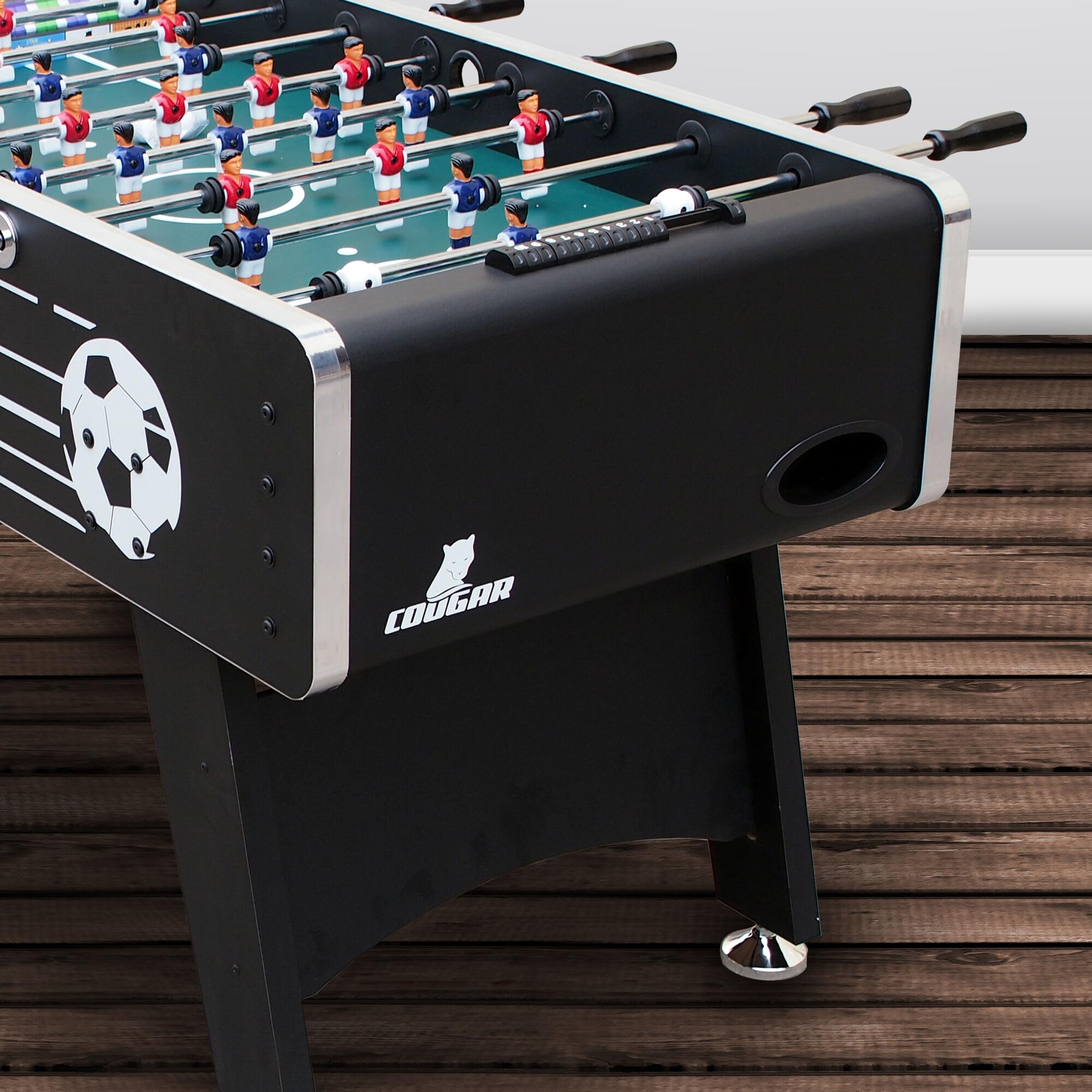 cougar-arena-tischkicker-schwarz-141-cm image 8
