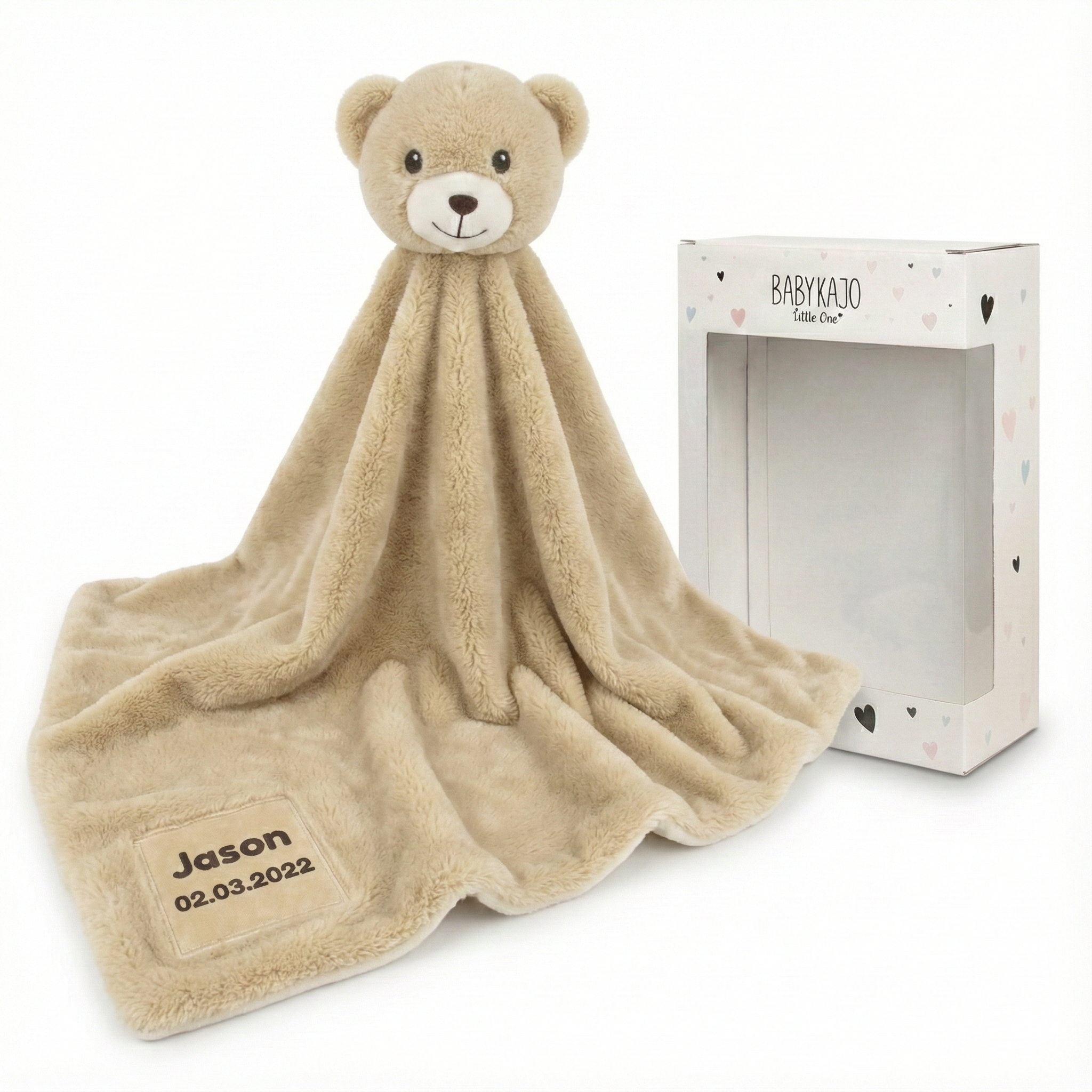babykajo-babydecke-mit-namen-bestickt-kuscheldecke-mit-tiergesicht image 8