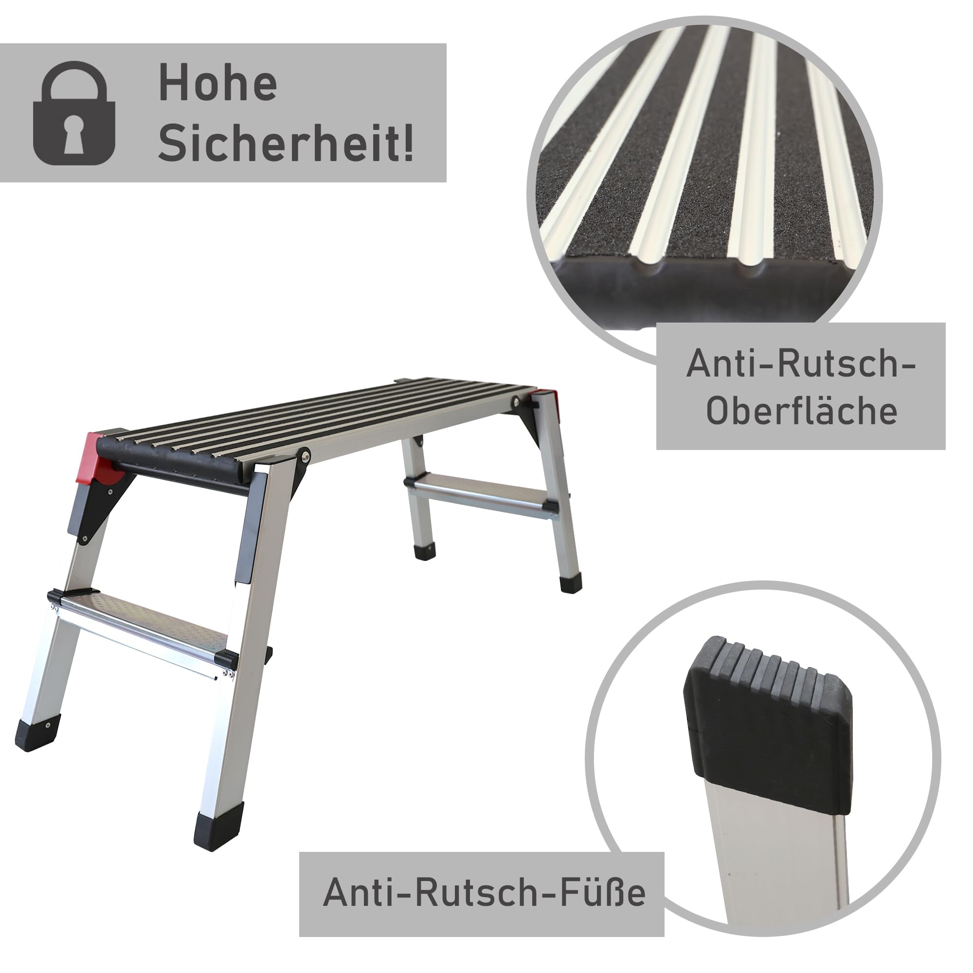 lemodo-arbeitsplattform-klappbar-aluminium-150-kg-rutschfest image 2