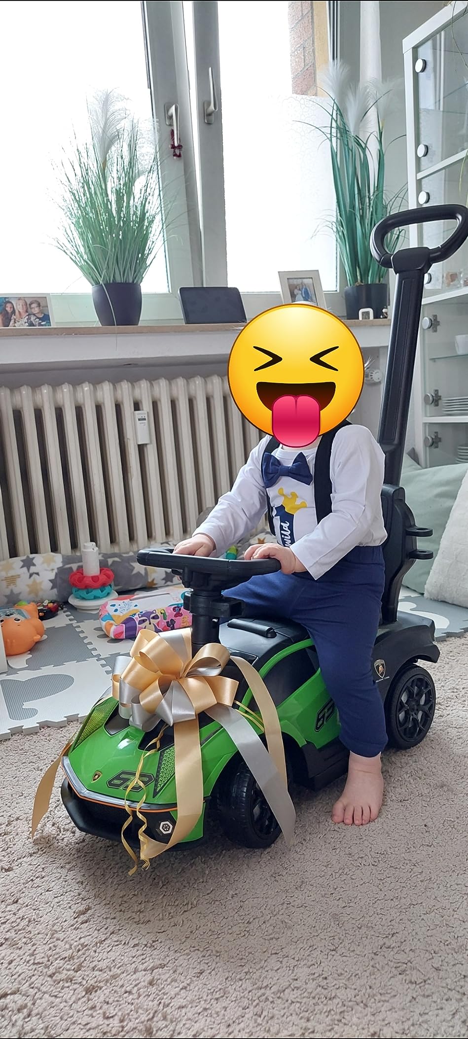 Solides Rutschauto