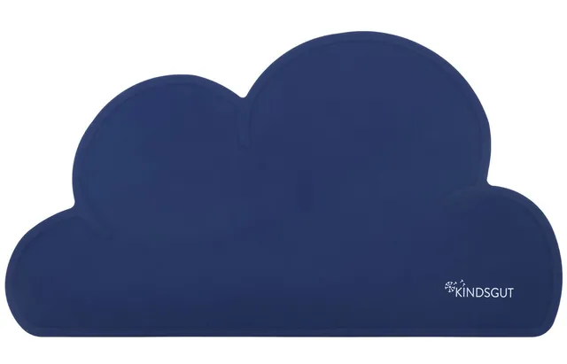 kindsgut-platzdeckchen-wolke-bpa-frei-royalblau image 1