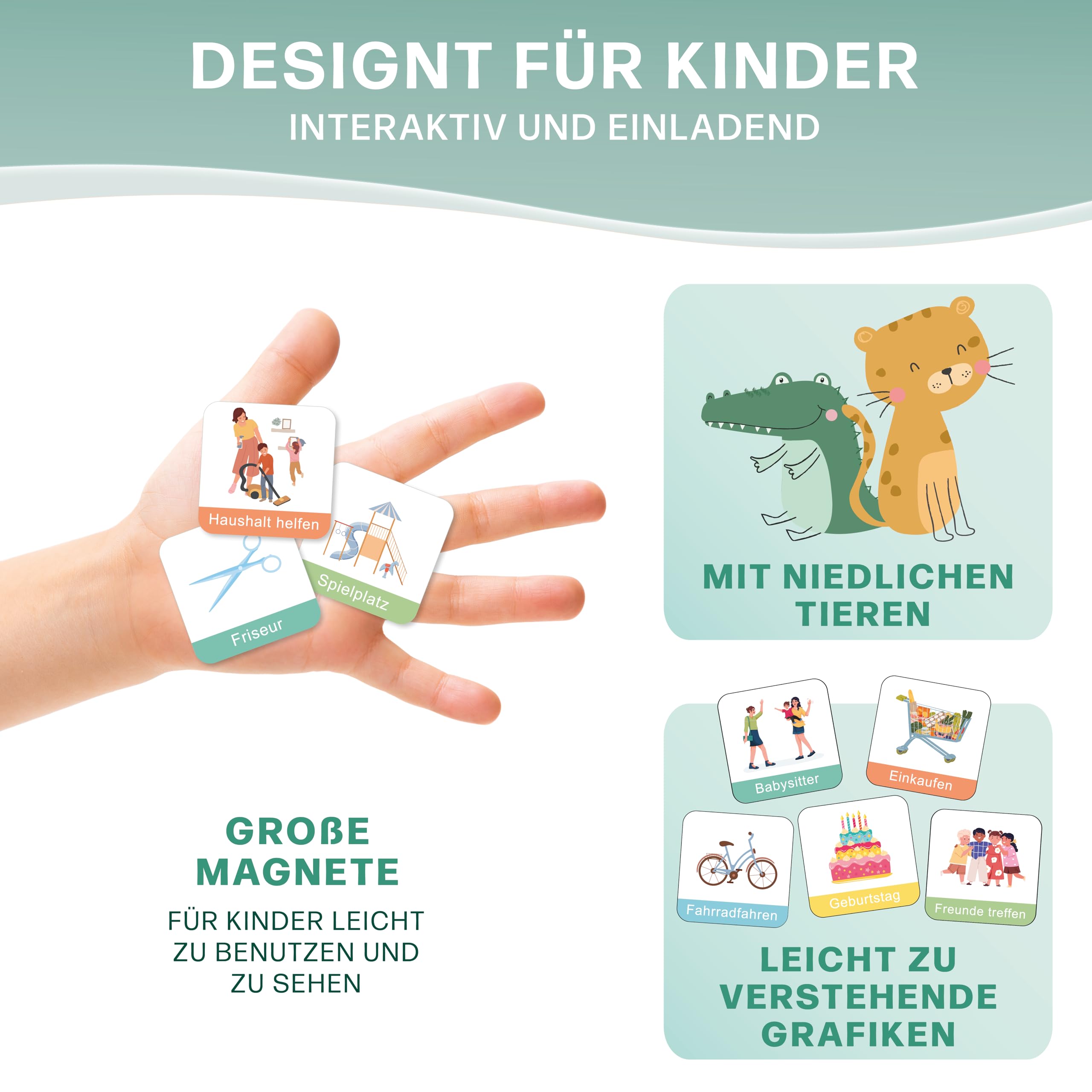 mini-mindz-wochenplaner-kinder-montessori-magnettafel-200-magnete image 6