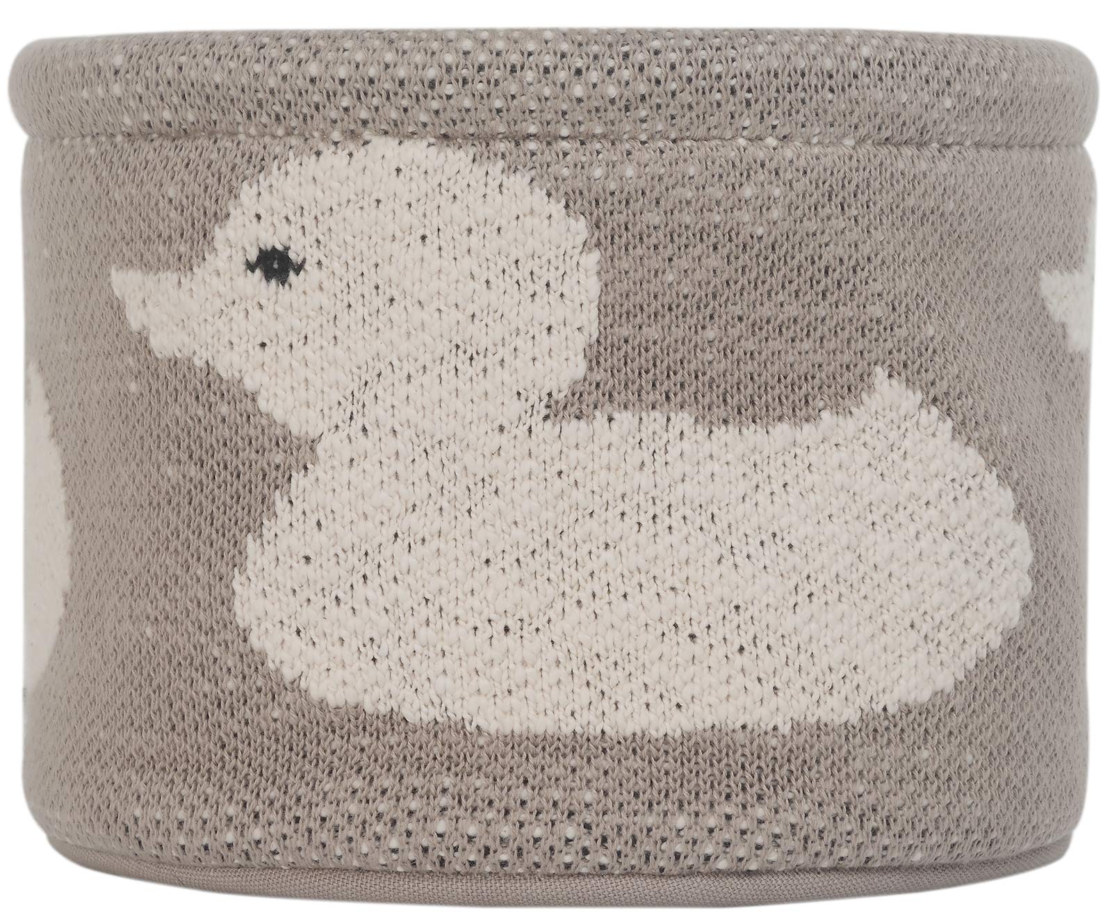 kindsgut-k-rbchen-baumwolle-22x16cm-ente-aufbewahrung-kinderzimmer-wickelkommode image 1