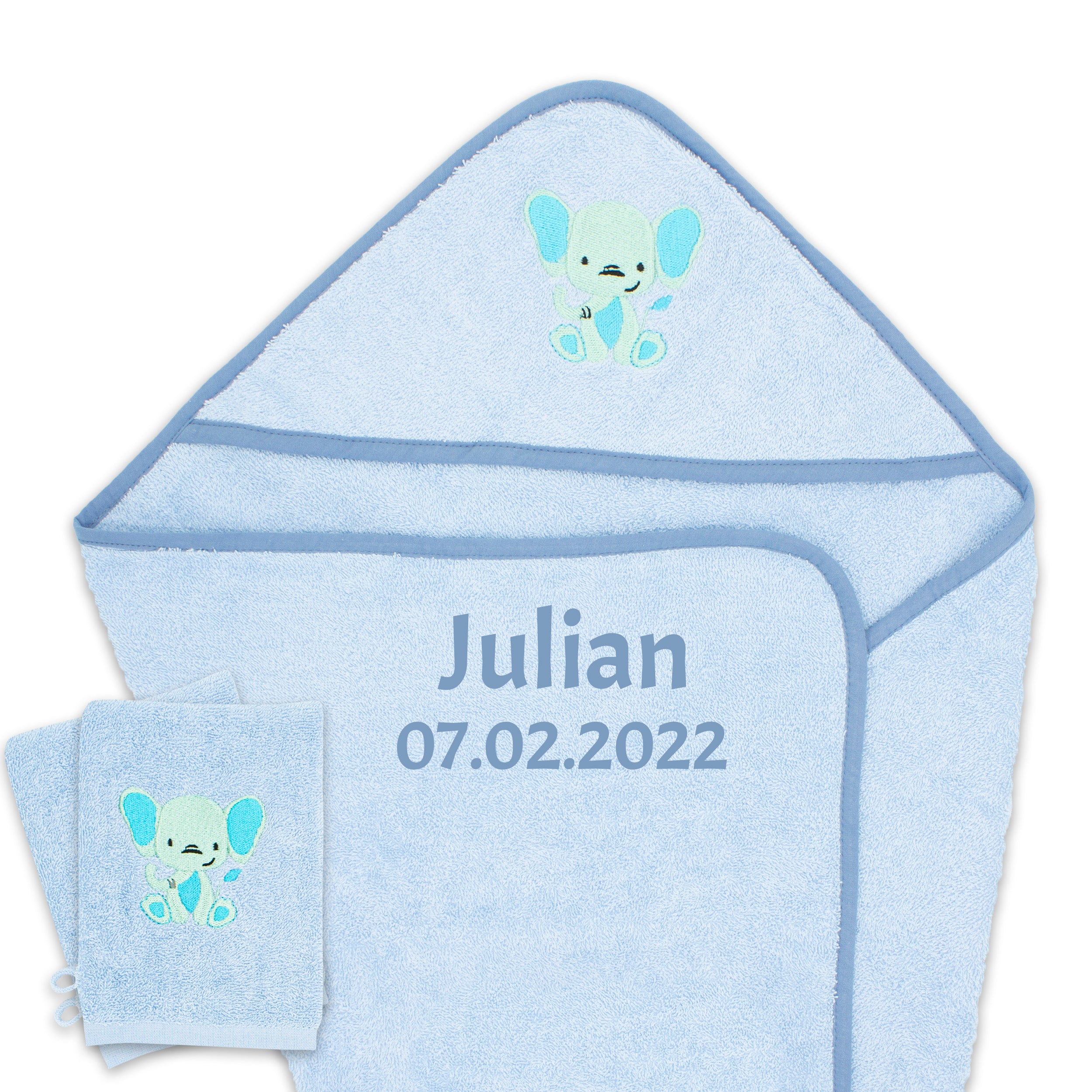 babykajo-kapuzenhandtuch-80x80cm-mit-name-bestickt-2-waschlappen image 8