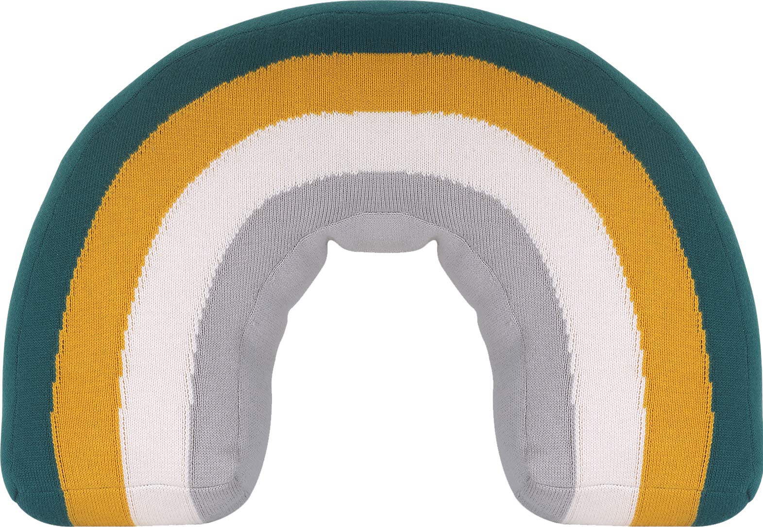 kindsgut-regenbogenkissen-oskar-40x30-cm-baumwolle-gr-n image 1