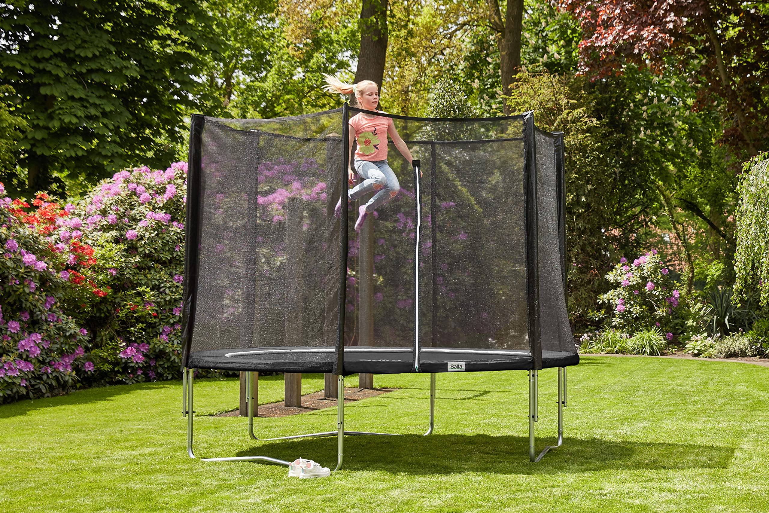 salta-combo-trampolin-rund-213-cm-schwarz-mit-netz image 6
