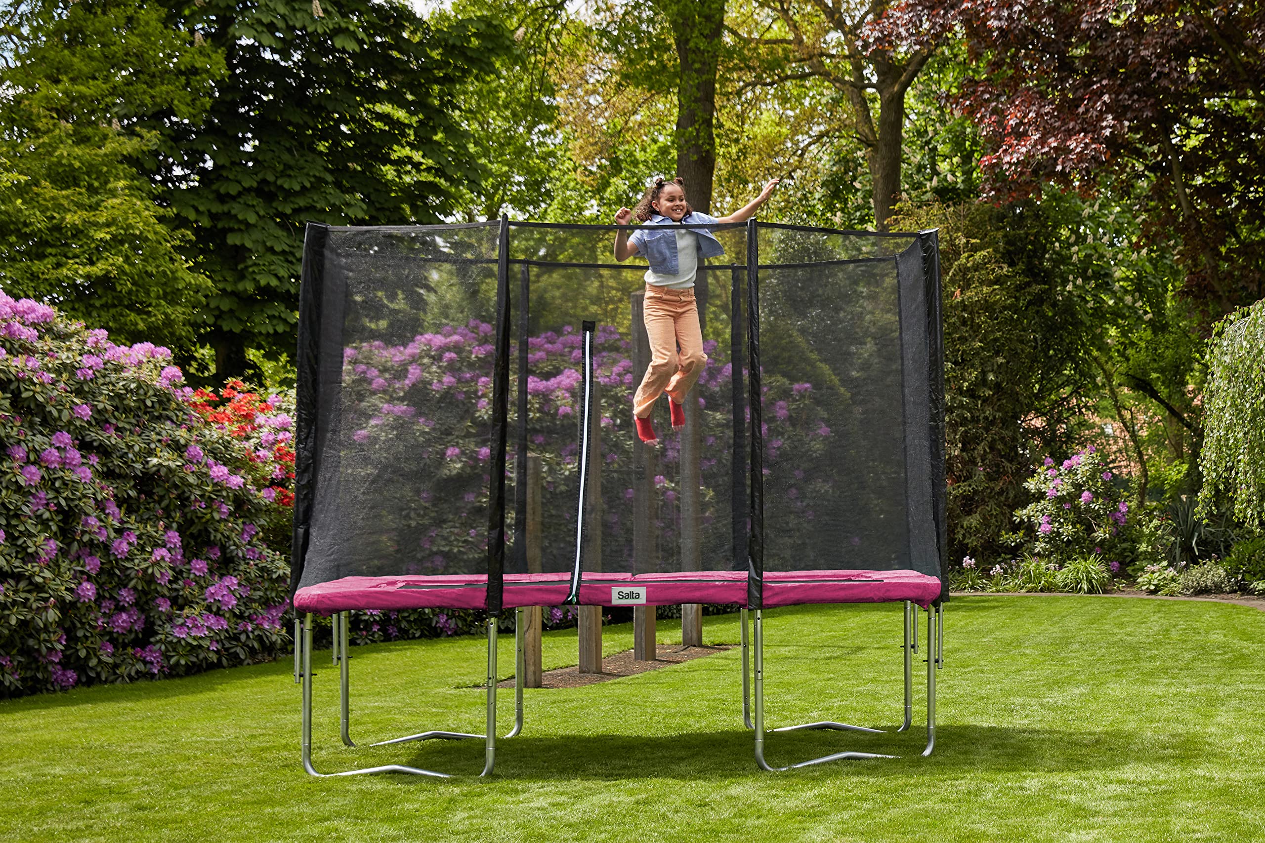 lemodo-salta-combo-rechteck-trampolin-305-x-214-cm-gr-n-pink-150-kg image 7
