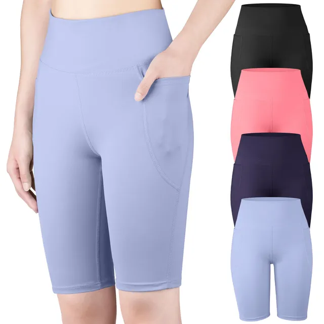 big-elephant-m-dchen-sport-bikershorts-4er-pack-high-waist-mit-taschen image 1