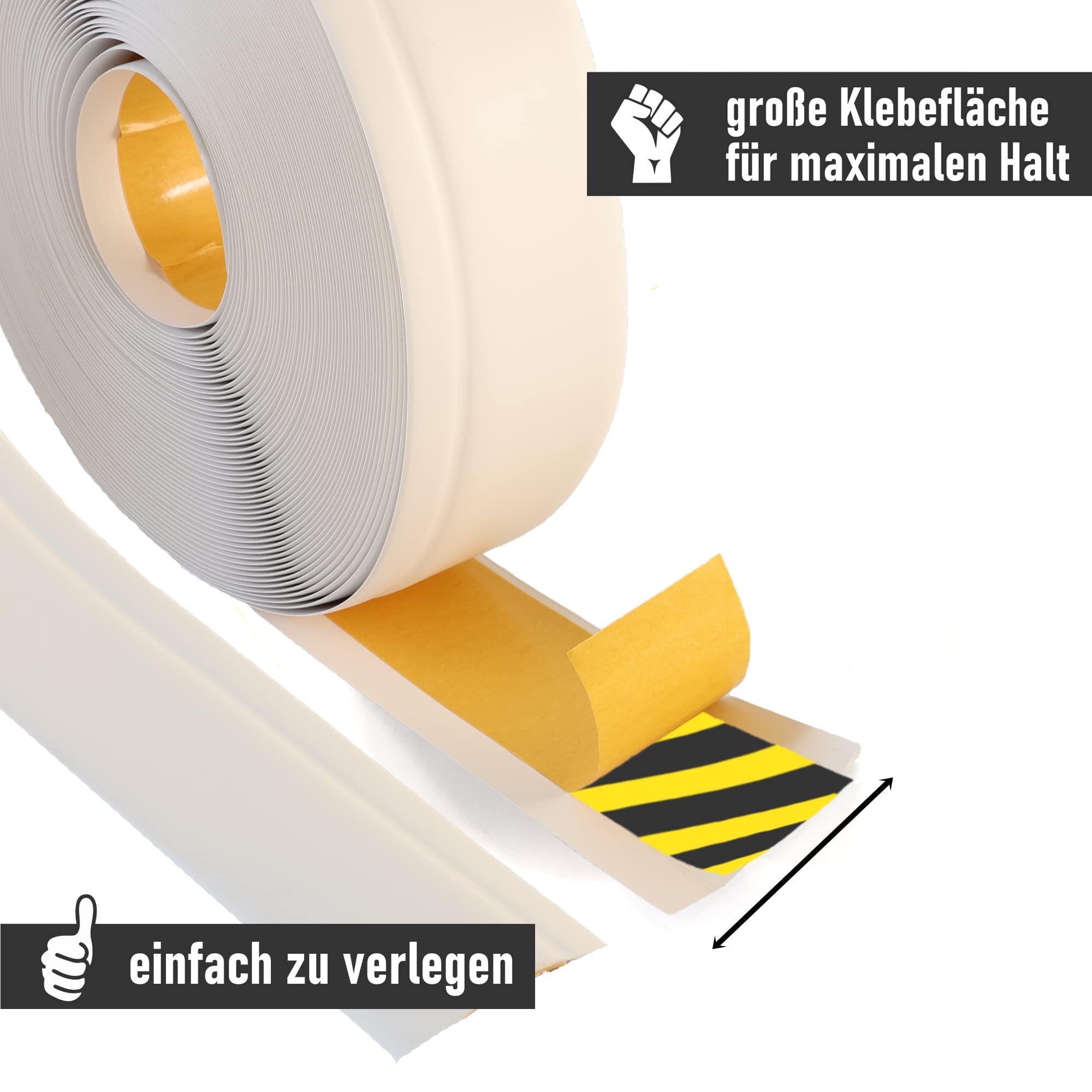 lemodo-sockelleiste-selbstklebend-50x15-mm-5-m-wei-pvc image 5