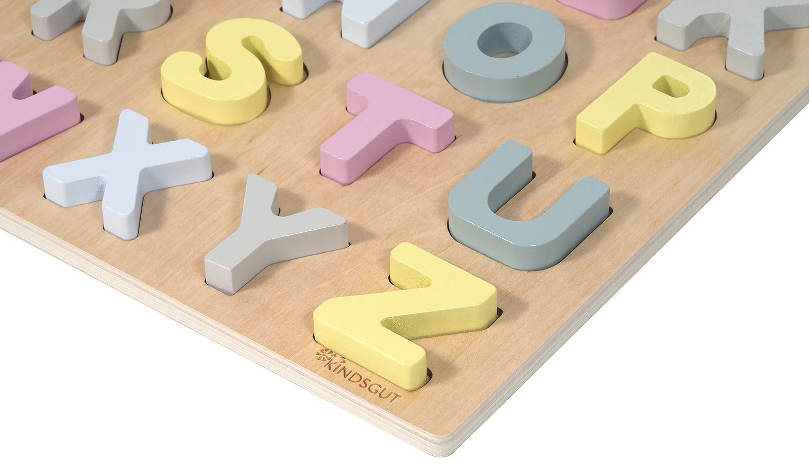 kindsgut-abc-puzzle-buchstaben-holzpuzzle-hanna-26-teilig image 5
