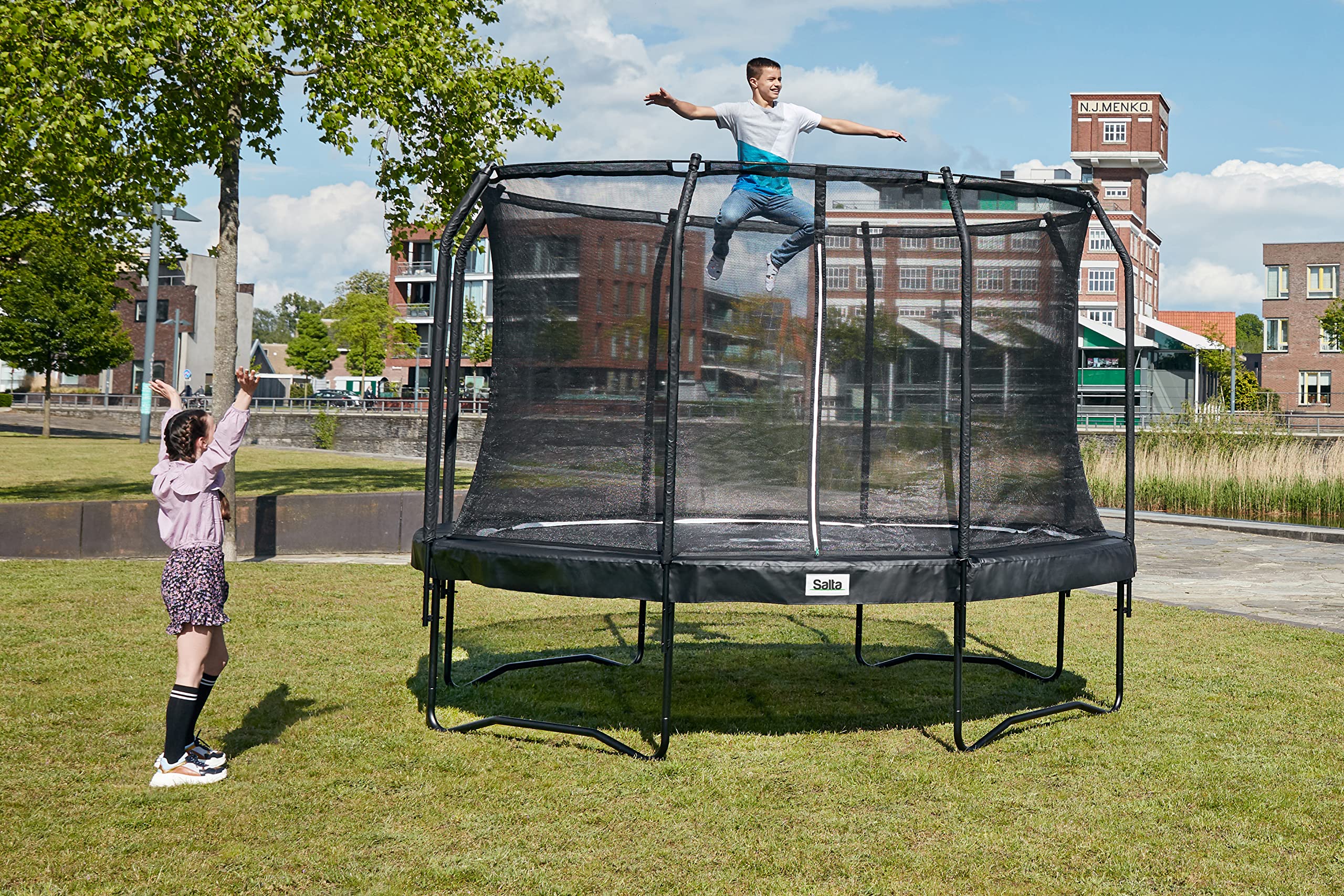lemodo-salta-trampolin-premium-black-edition-251-cm image 6