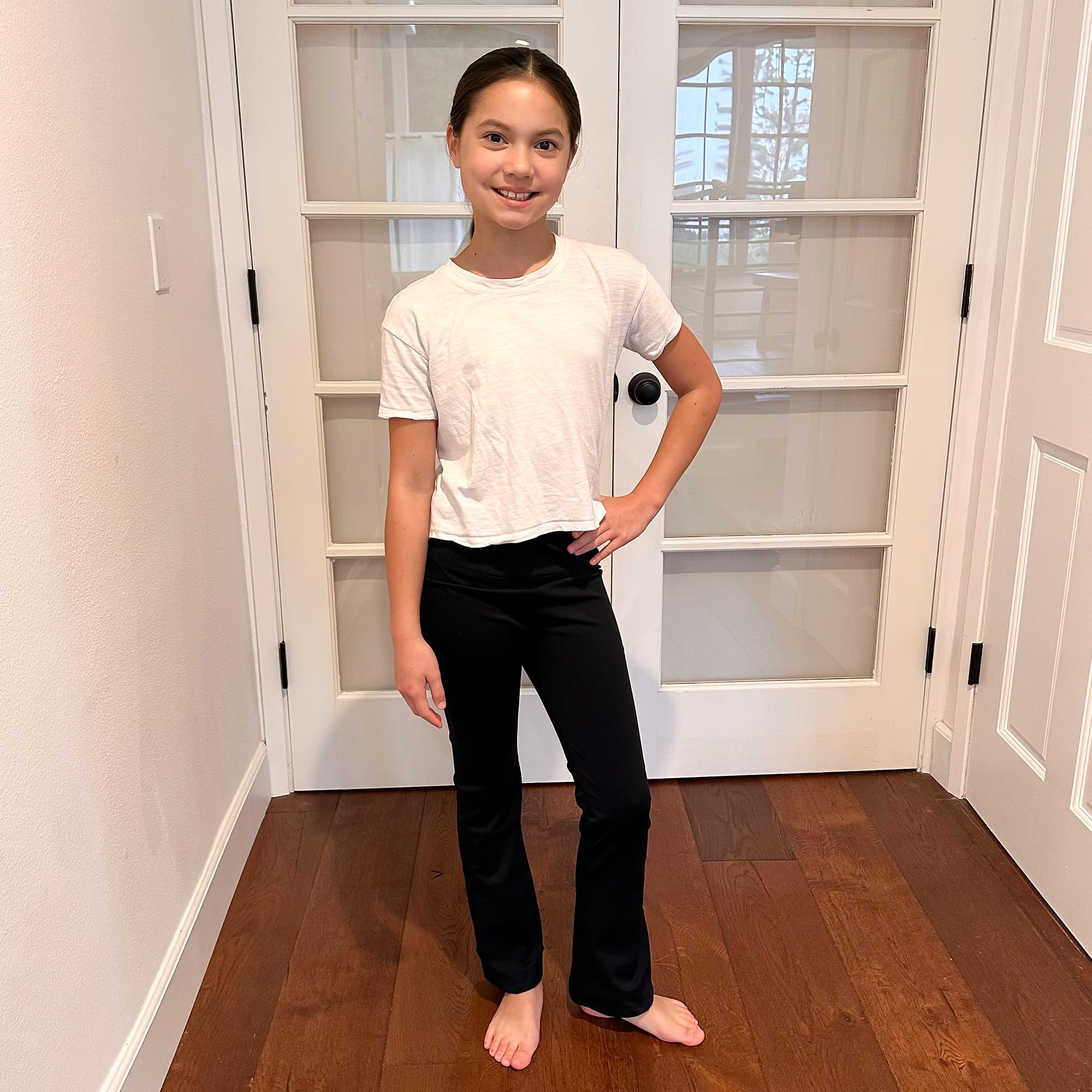 big-elephant-schlagleggings-f-r-m-dchen-bootcut-yogahose-high-waist image 2