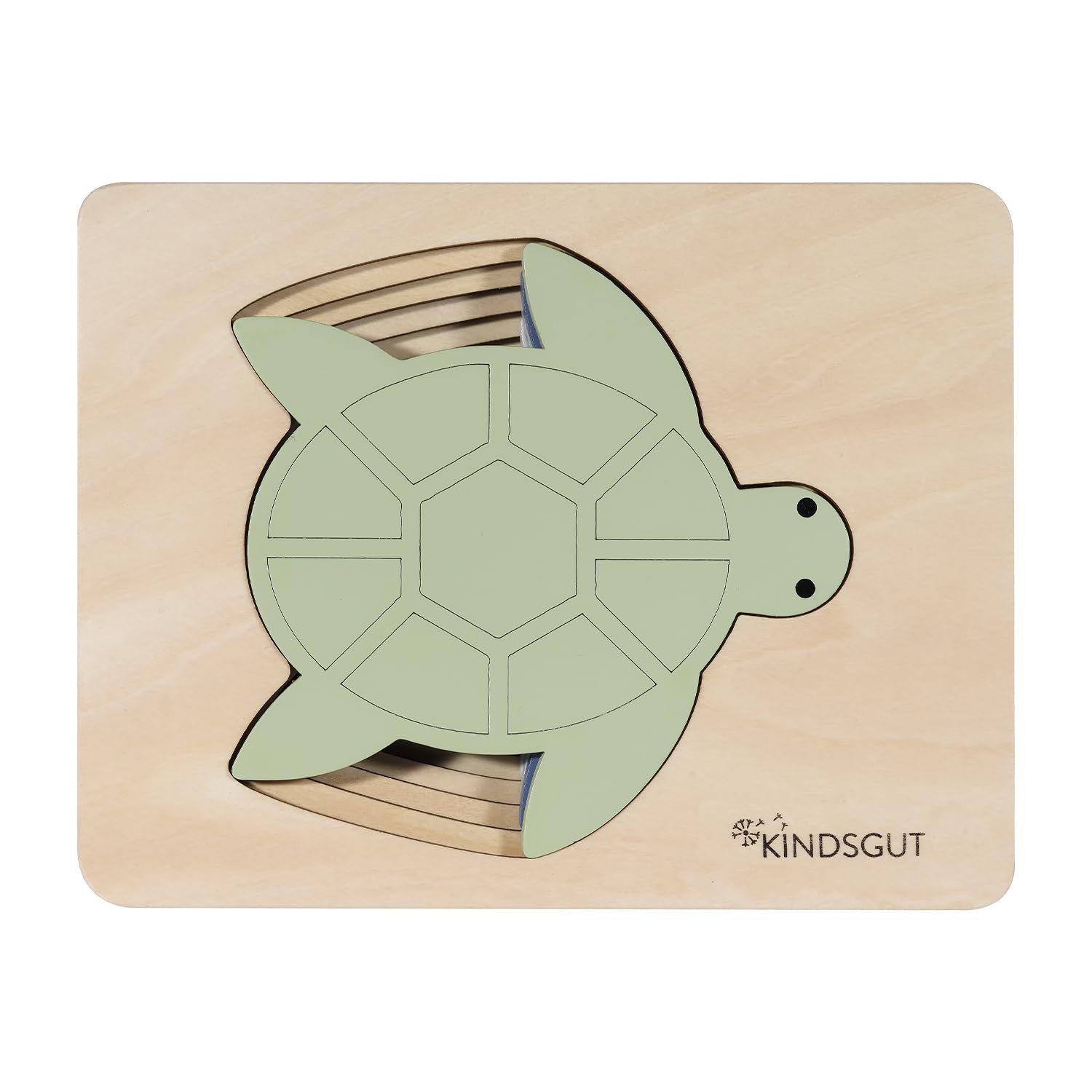 kindsgut-tierpuzzle-hase-lagenpuzzle-aus-holz-5-teile image 7
