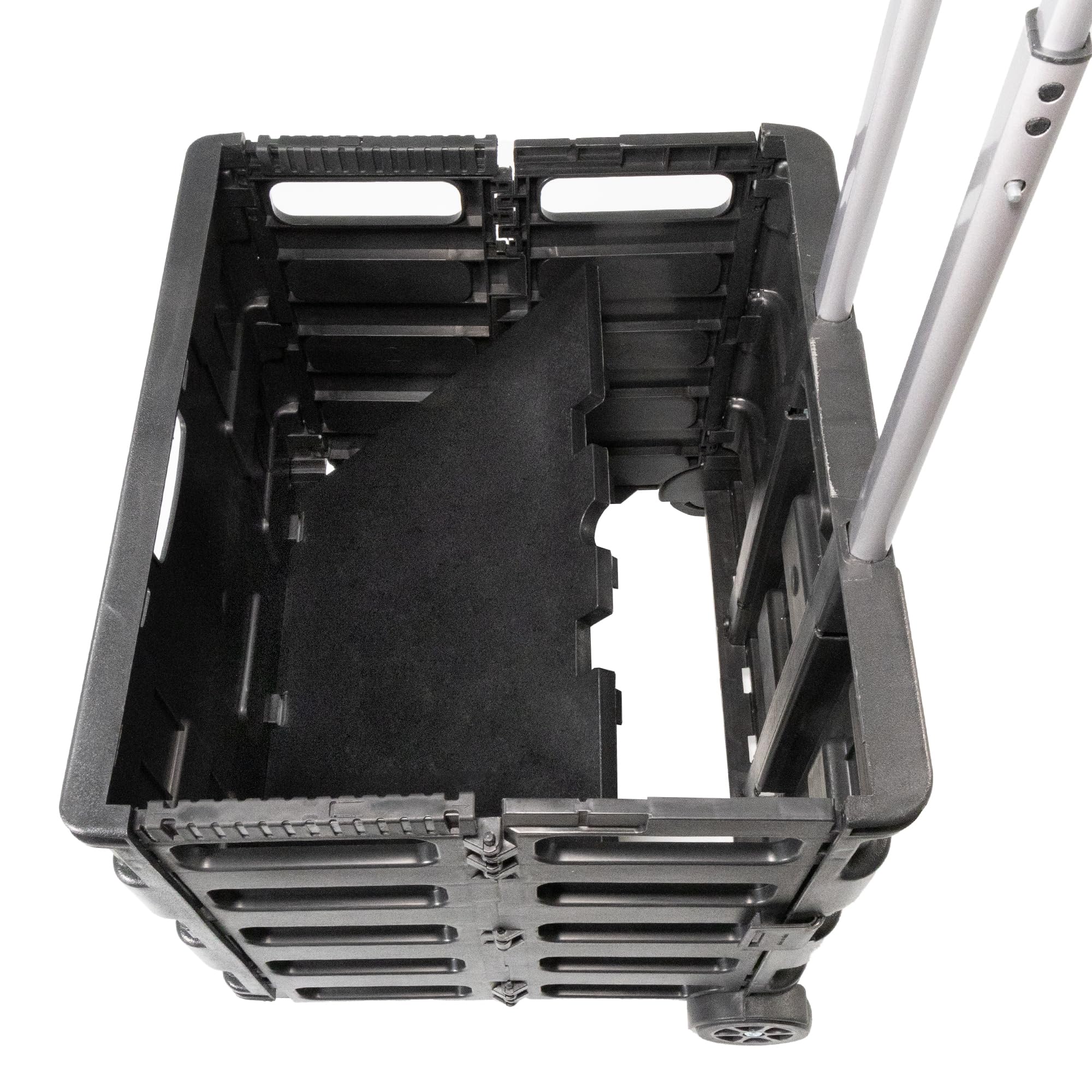 lemodo-einkaufstrolley-klappbar-35-kg-transporttrolley-schwarz image 4