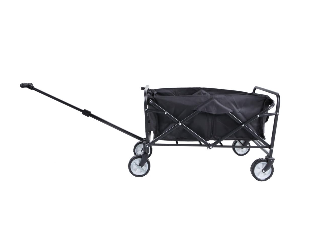 lemodo-faltbarer-bollerwagen-schwarz-transportwagen-bis-80-kg image 5
