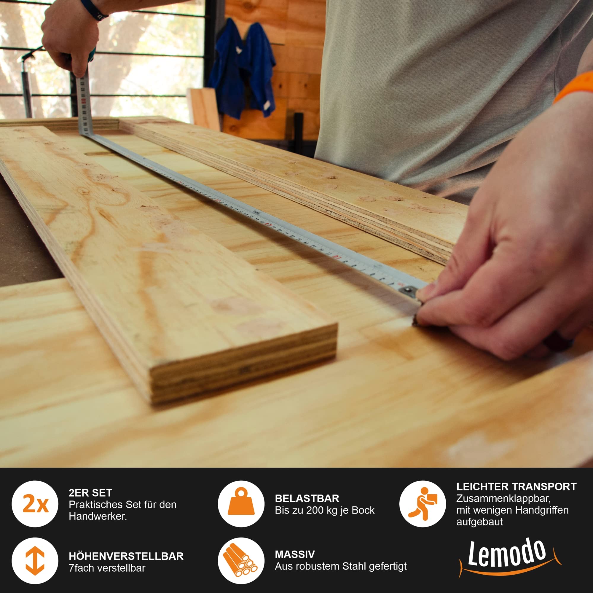 lemodo-arbeitsbock-2er-set-stahl-h-henverstellbar-80-130-cm-200-kg image 7