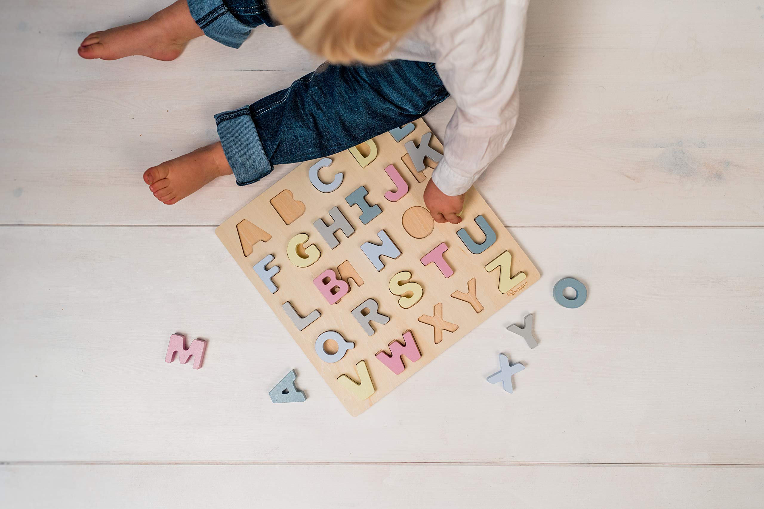 kindsgut-abc-puzzle-buchstaben-holzpuzzle-hanna-26-teilig image 4