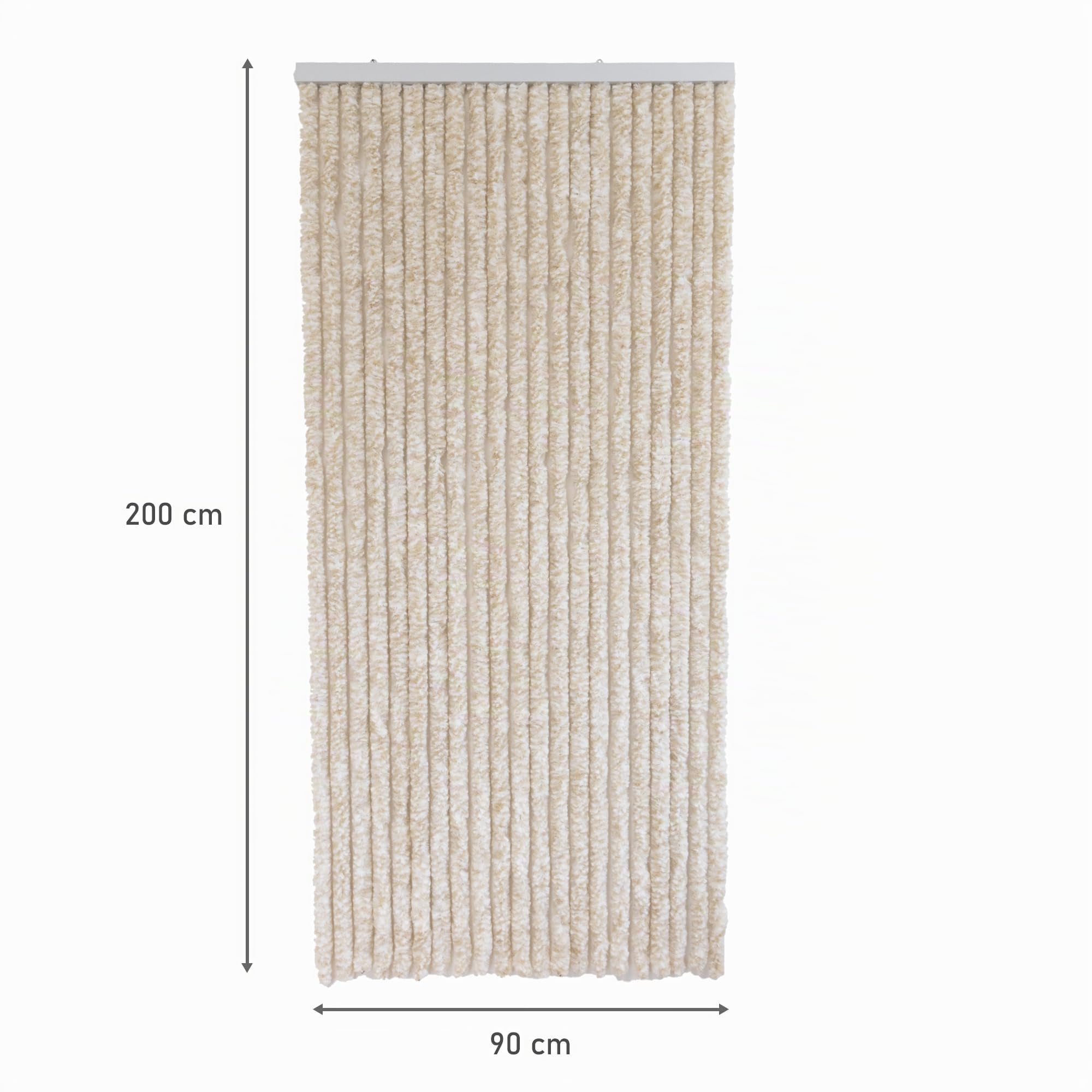 lemodo-flauschvorhang-t-rvorhang-wohnwagen-90x200-cm-beige-wei image 4