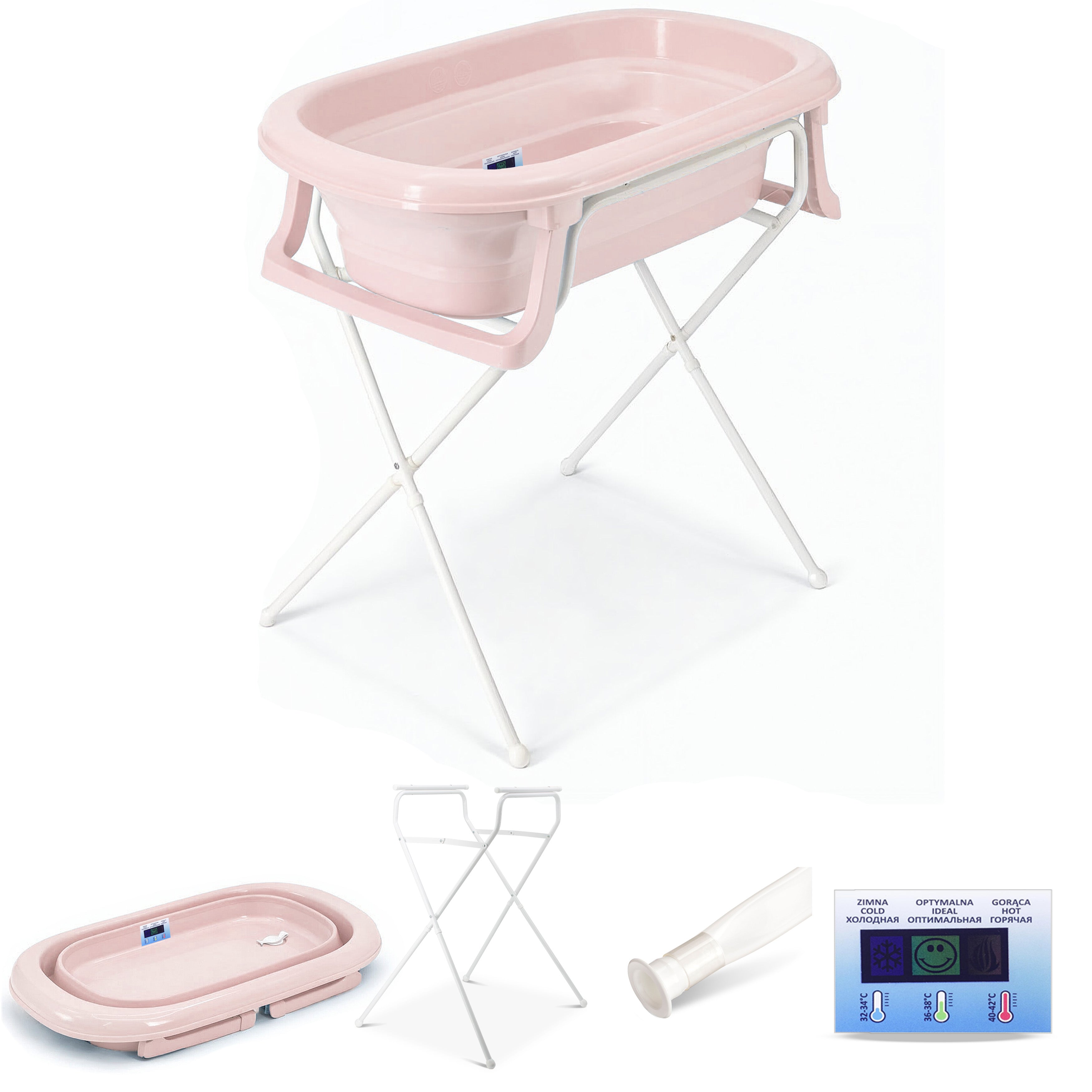 babykajo-faltbare-babybadewanne-mit-gestell-4-teiliges-set-mit-ablaufschlauch-un image 4