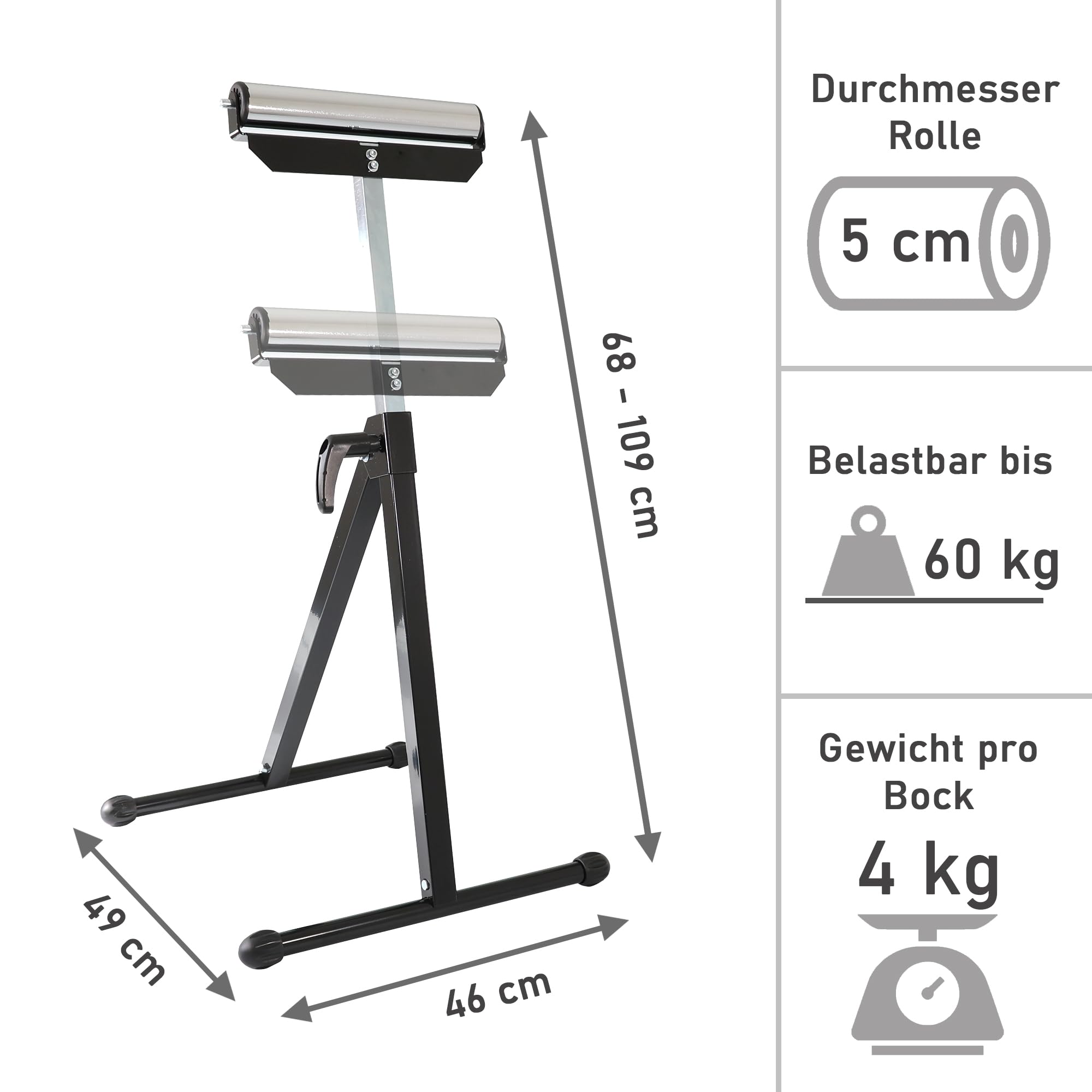 lemodo-rollenbock-h-henverstellbar-klappbock-2er-set-bis-60-kg image 4