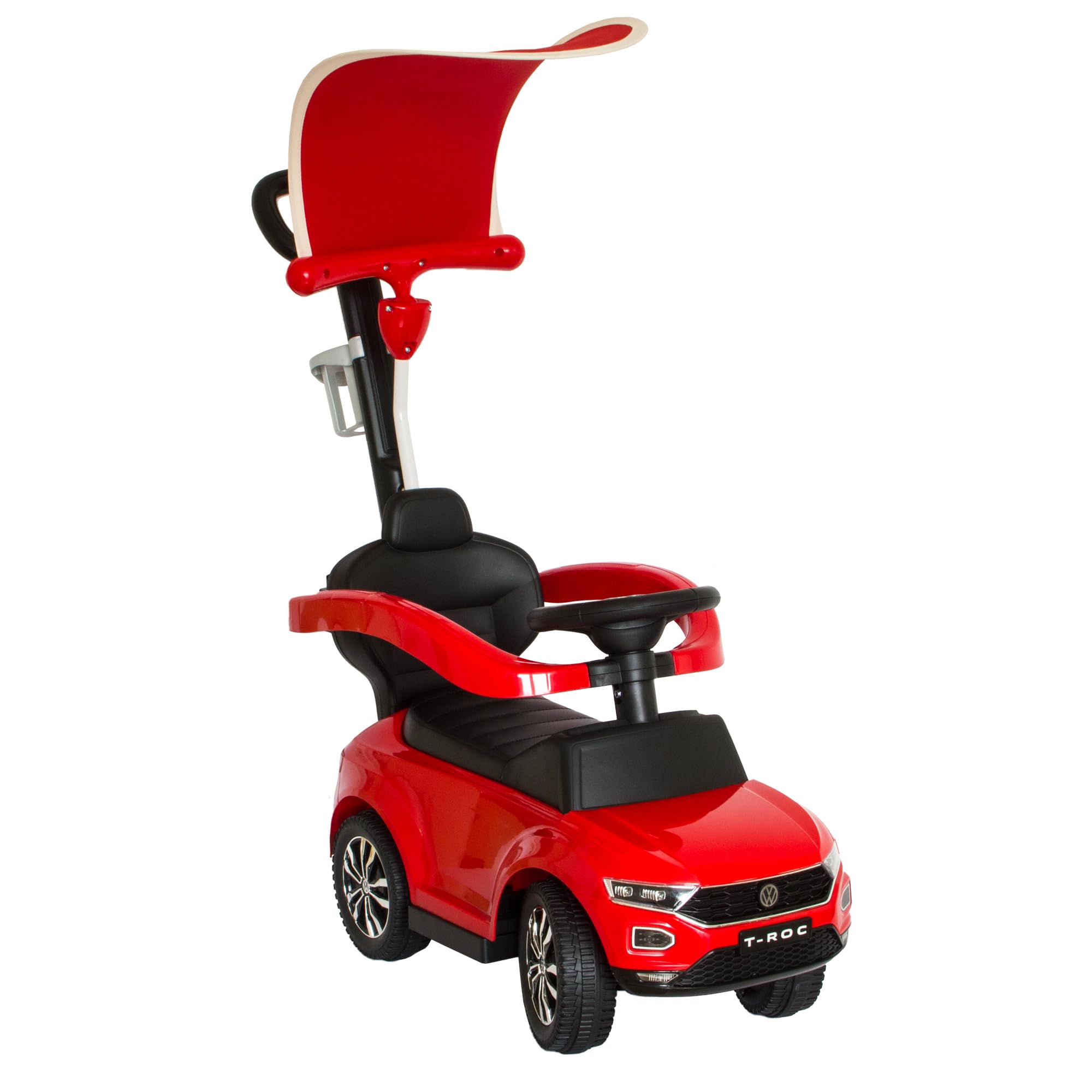 lemodo-rutschauto-mit-schiebestange-ab-1-jahr-vw-lizenz-mit-sonnenschutz image 1