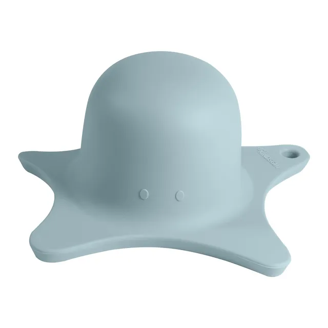 kindsgut-duschhilfe-silikon-seestern-aquamarin-19-5-x-9-x-18-cm image 1