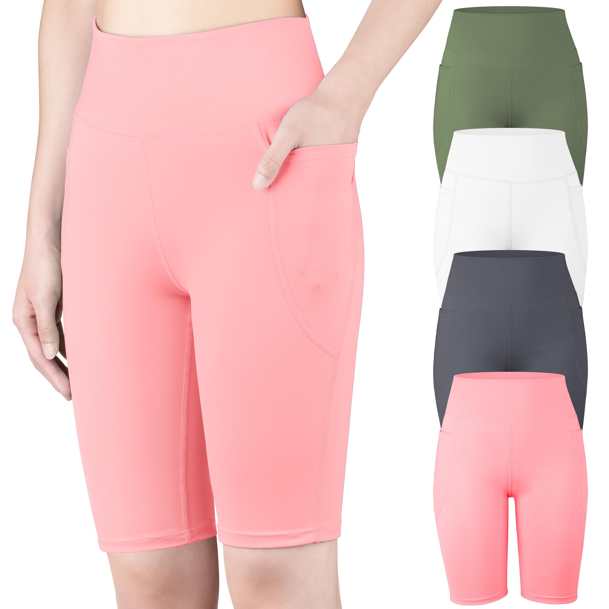 big-elephant-m-dchen-sport-bikershorts-4er-pack-high-waist-mit-taschen image 8