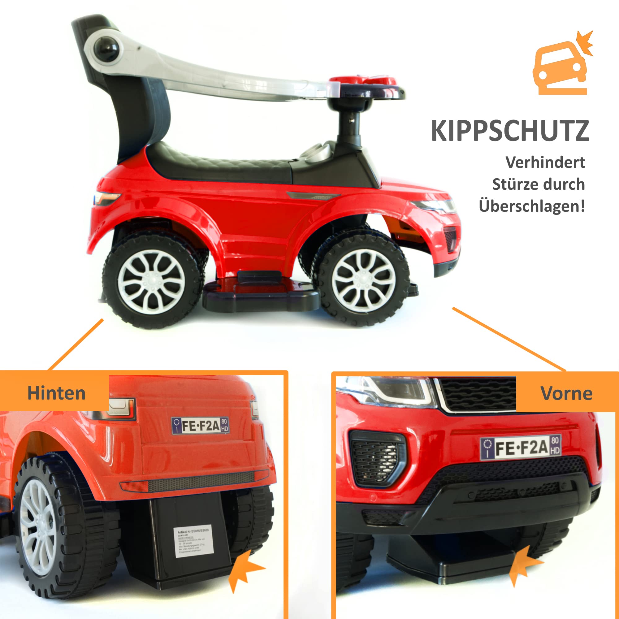 lemodo-rutschauto-mit-schiebestange-ab-1-jahr-mit-sound-lenkrad image 3