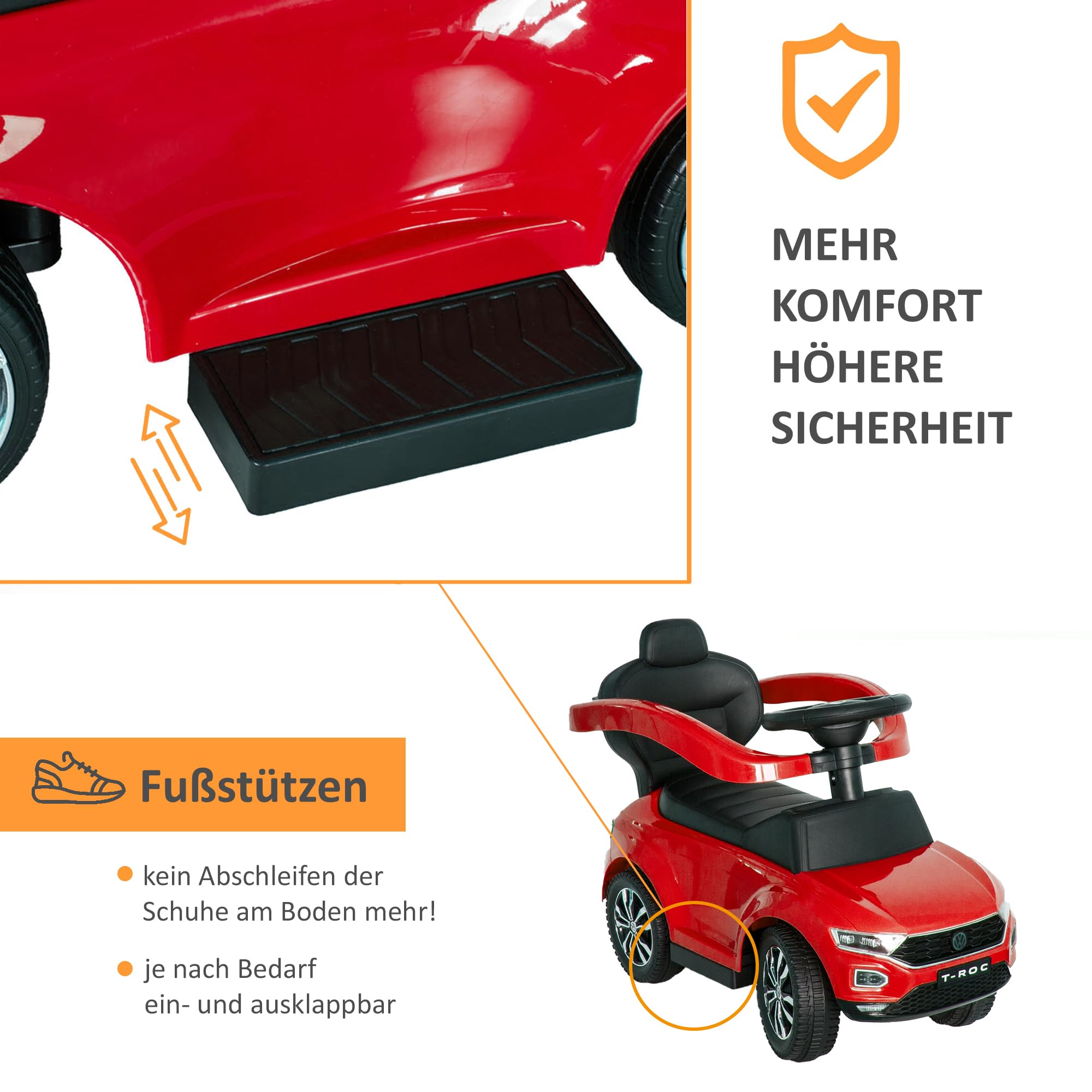 lemodo-rutschauto-mit-schiebestange-ab-1-jahr-vw-lizenz-mit-sonnenschutz image 4