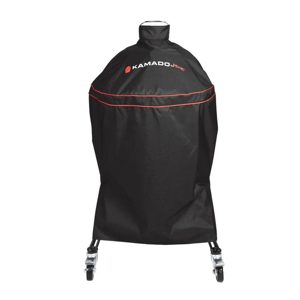 lemodo-kamado-joe-classic-joe-grillabdeckung-18-zoll-schwarz image 1