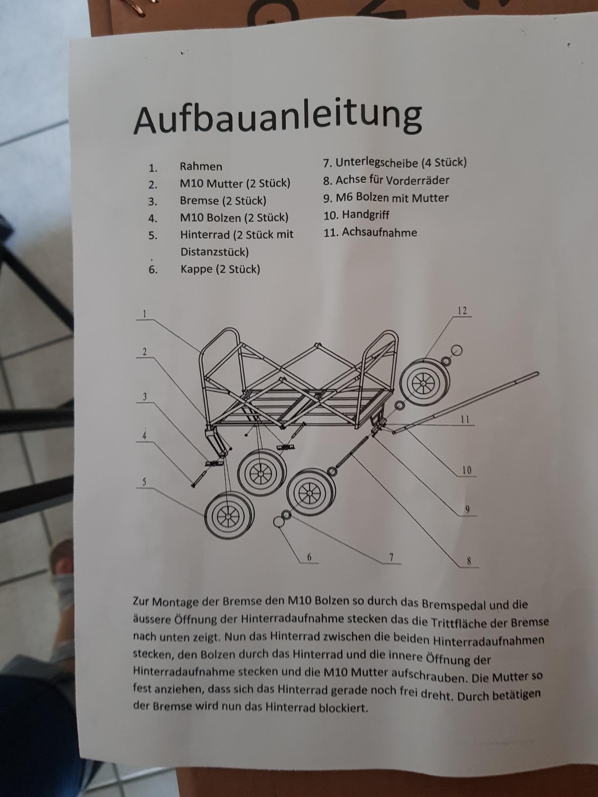 Eine Naht war locker