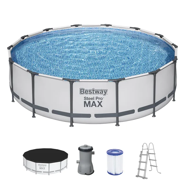 lemodo-bestway-steel-pro-max-frame-pool-komplett-set-rund-427-x-107-cm image 1