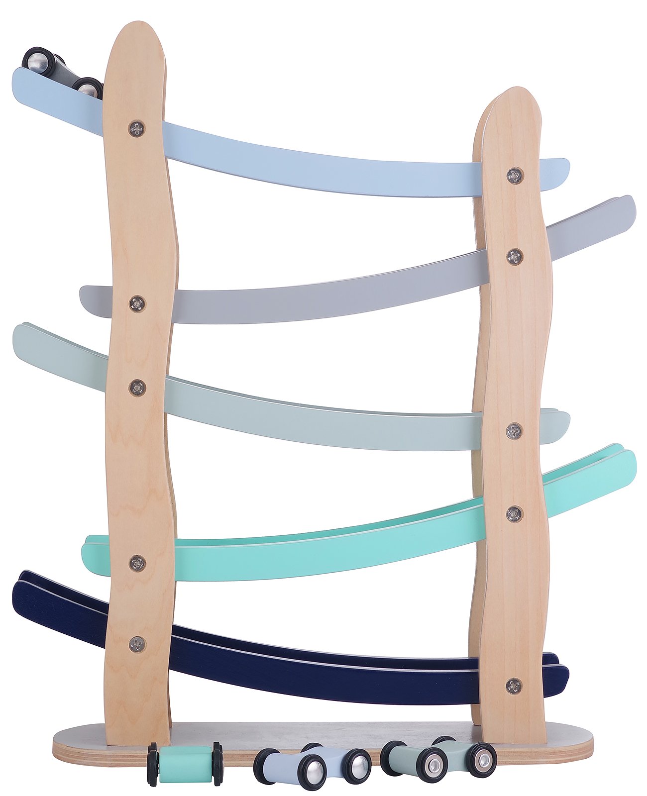 kindsgut-murmelbahn-und-autorennbahn-holz-emil-23-x-32-x-9-cm image 6