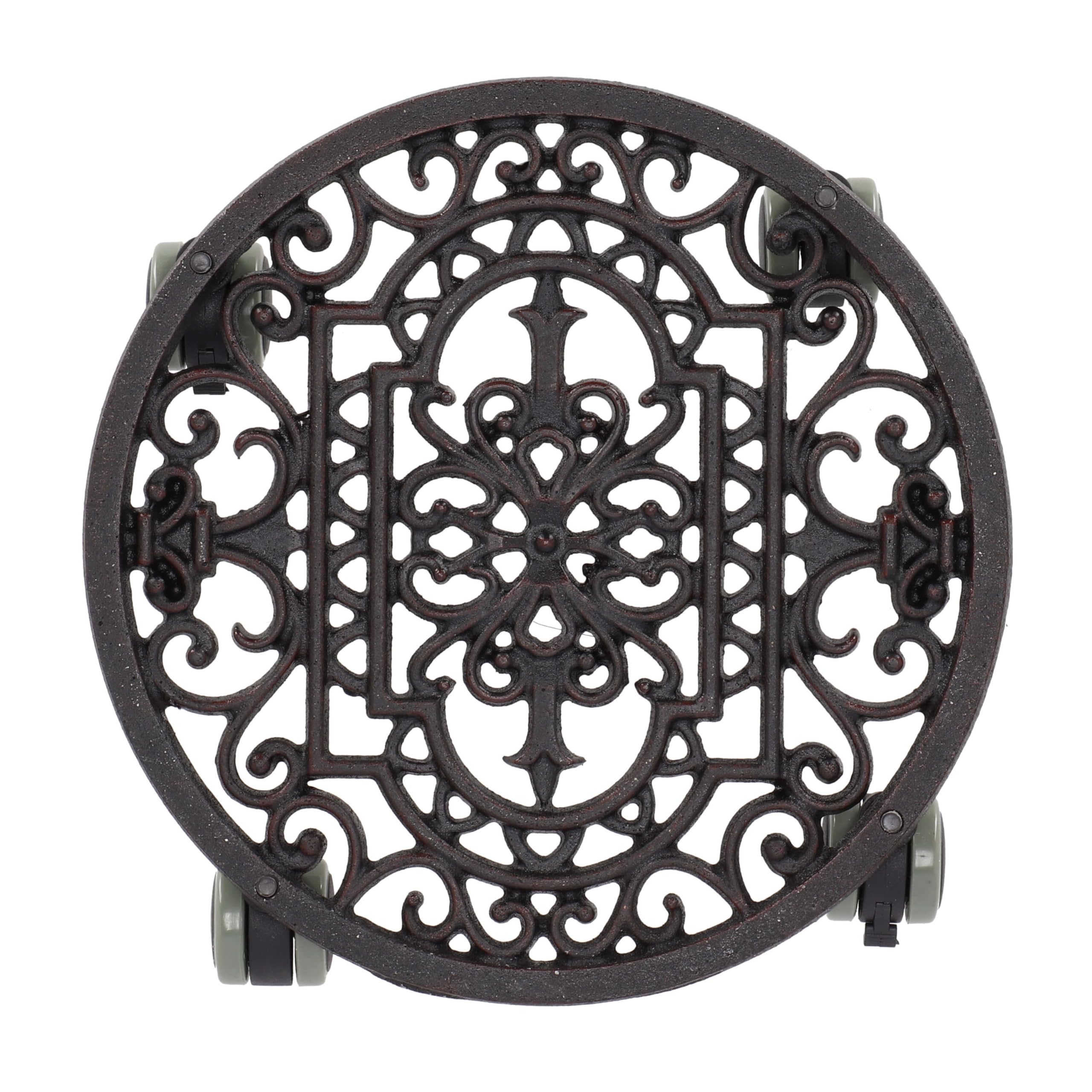 esschert-design-tg21-antik-pflanzentrolley-rund-28-cm image 4