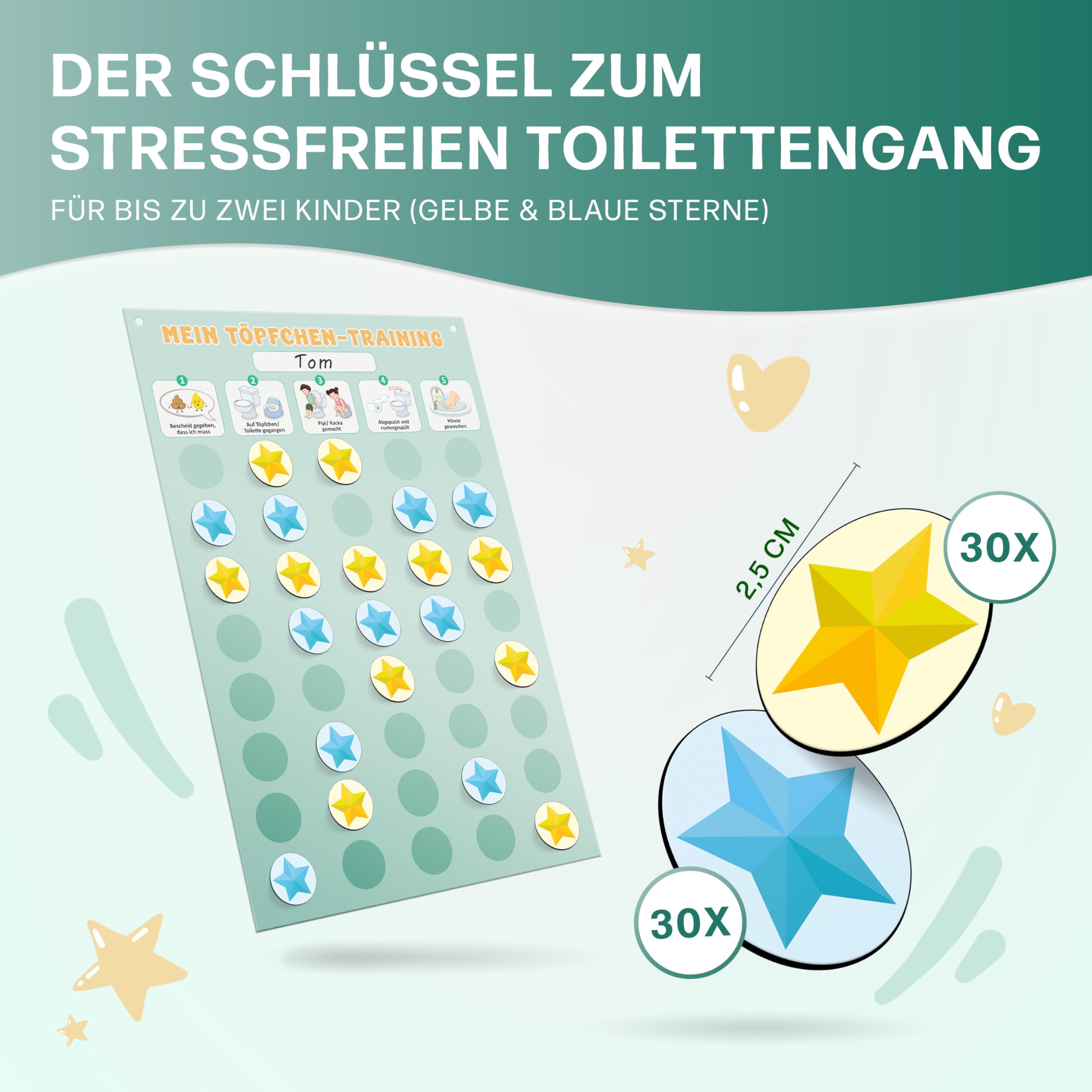 mini-mindz-t-pfchentraining-magnettafel-montessori-mit-60-magneten-30-x-20-cm image 4