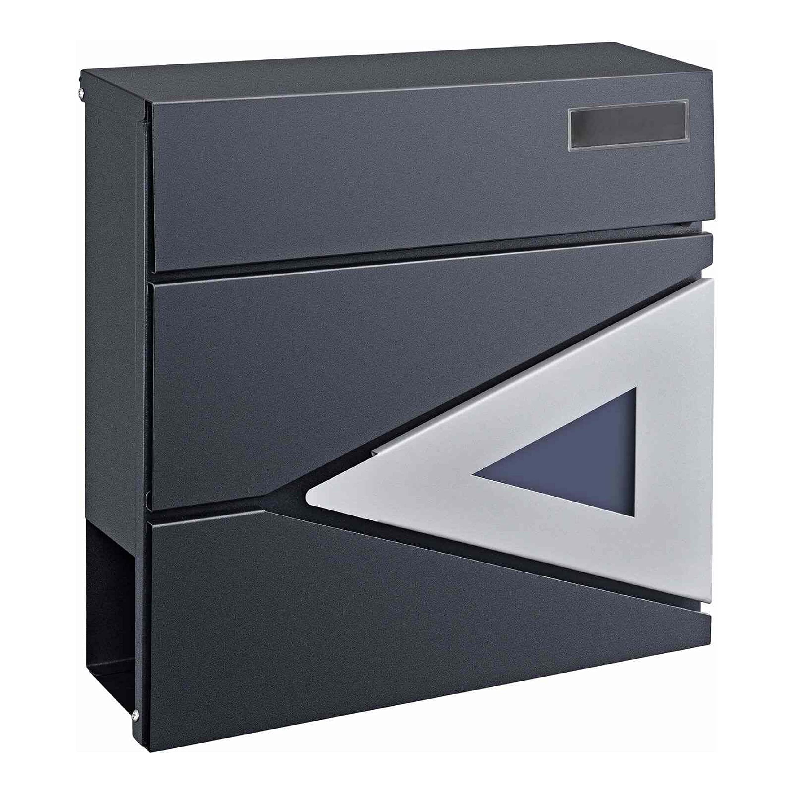 lemodo-westerholt-2642-briefkasten-mit-zeitungsfach-din-a4 image 1