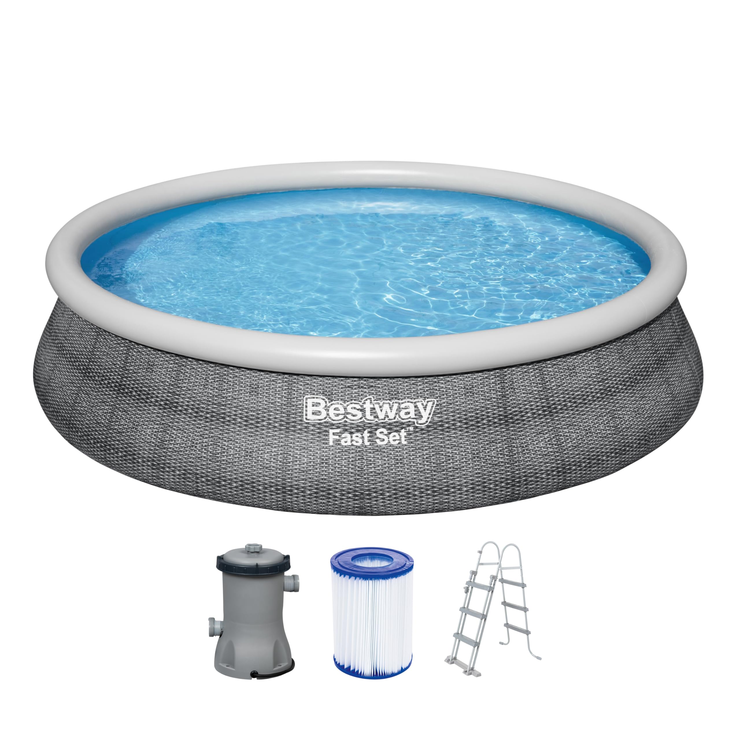 bestway-fast-set-pool-457x107-cm-rattan-komplett-set-mit-pumpe image 1