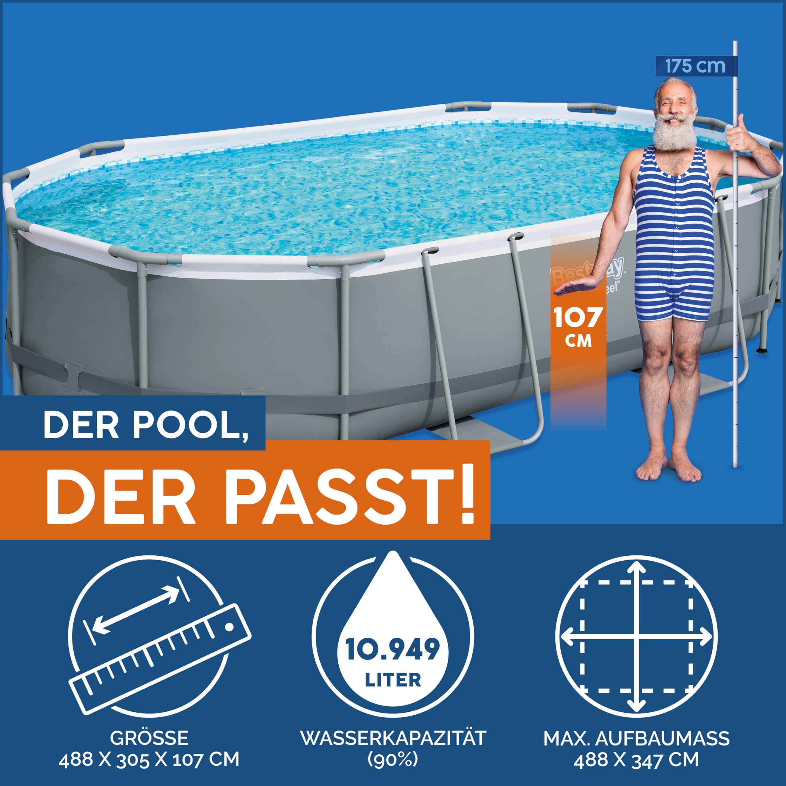 lemodo-bestway-power-steel-frame-pool-komplett-set-488x305x107-cm-oval-grau image 3